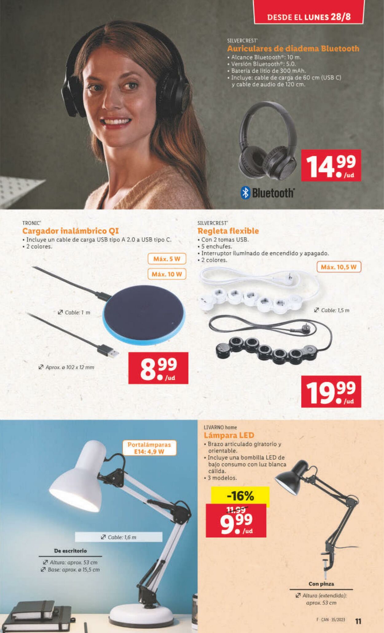 Folleto Lidl 28.08.2023 - 03.09.2023