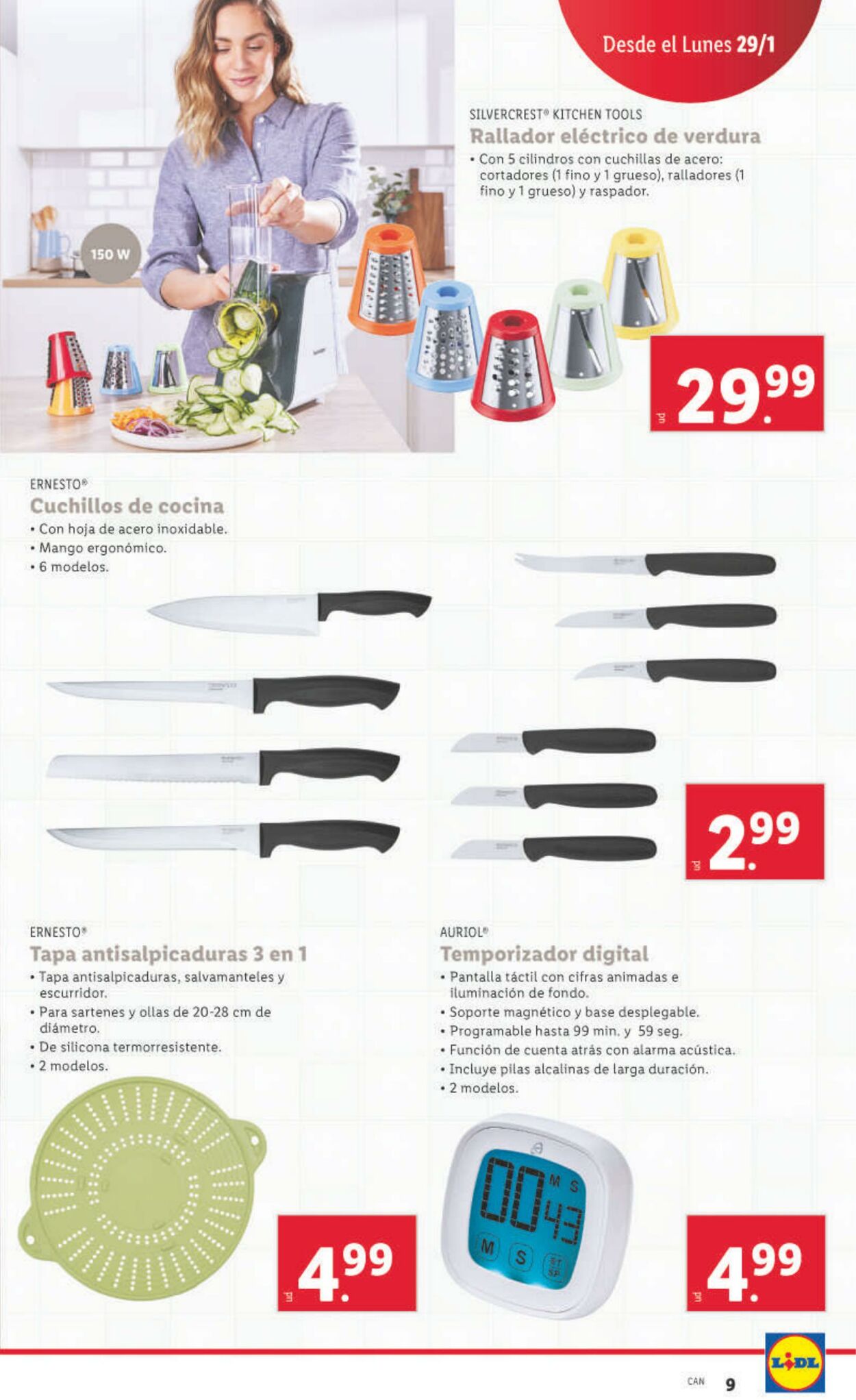 Folleto Lidl 29.01.2024 - 04.02.2024