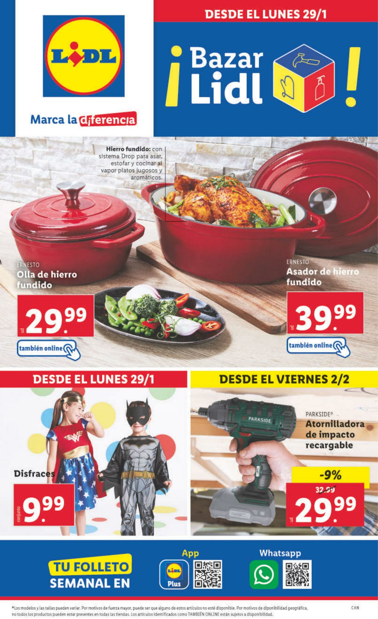 Folleto Lidl 29.01.2024 - 04.02.2024