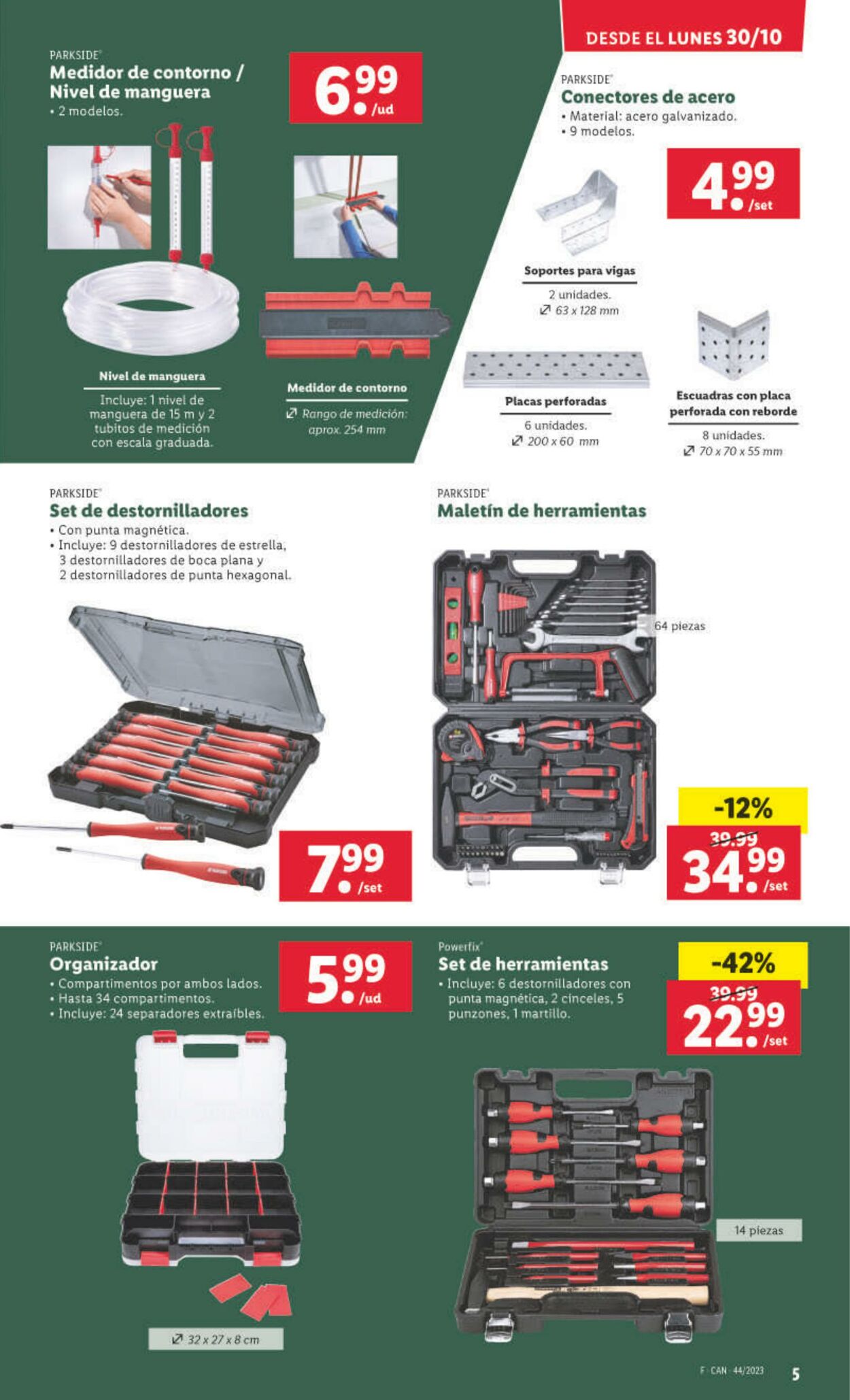 Folleto Lidl 30.10.2023 - 05.11.2023