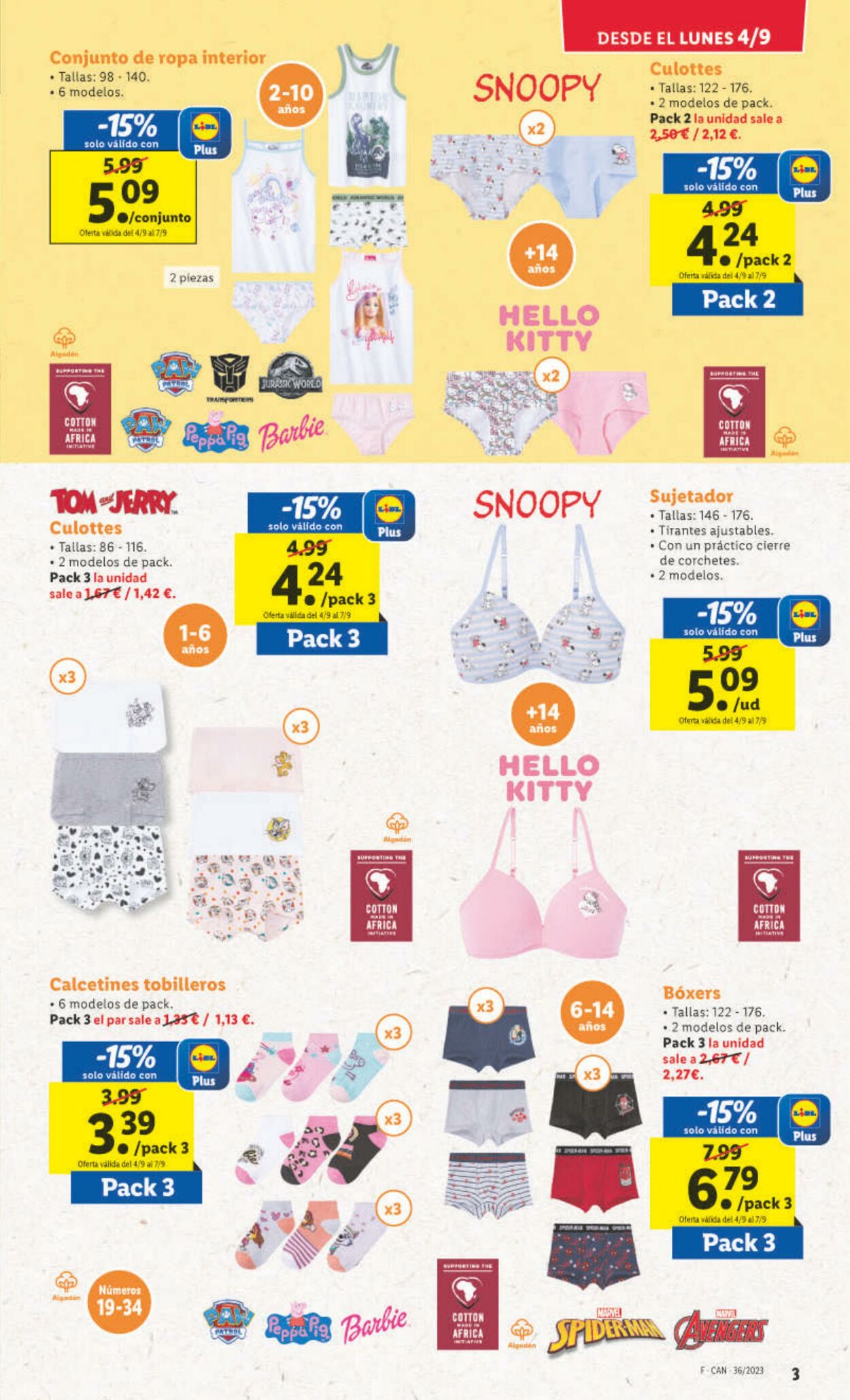 Folleto Lidl 04.09.2023 - 10.09.2023