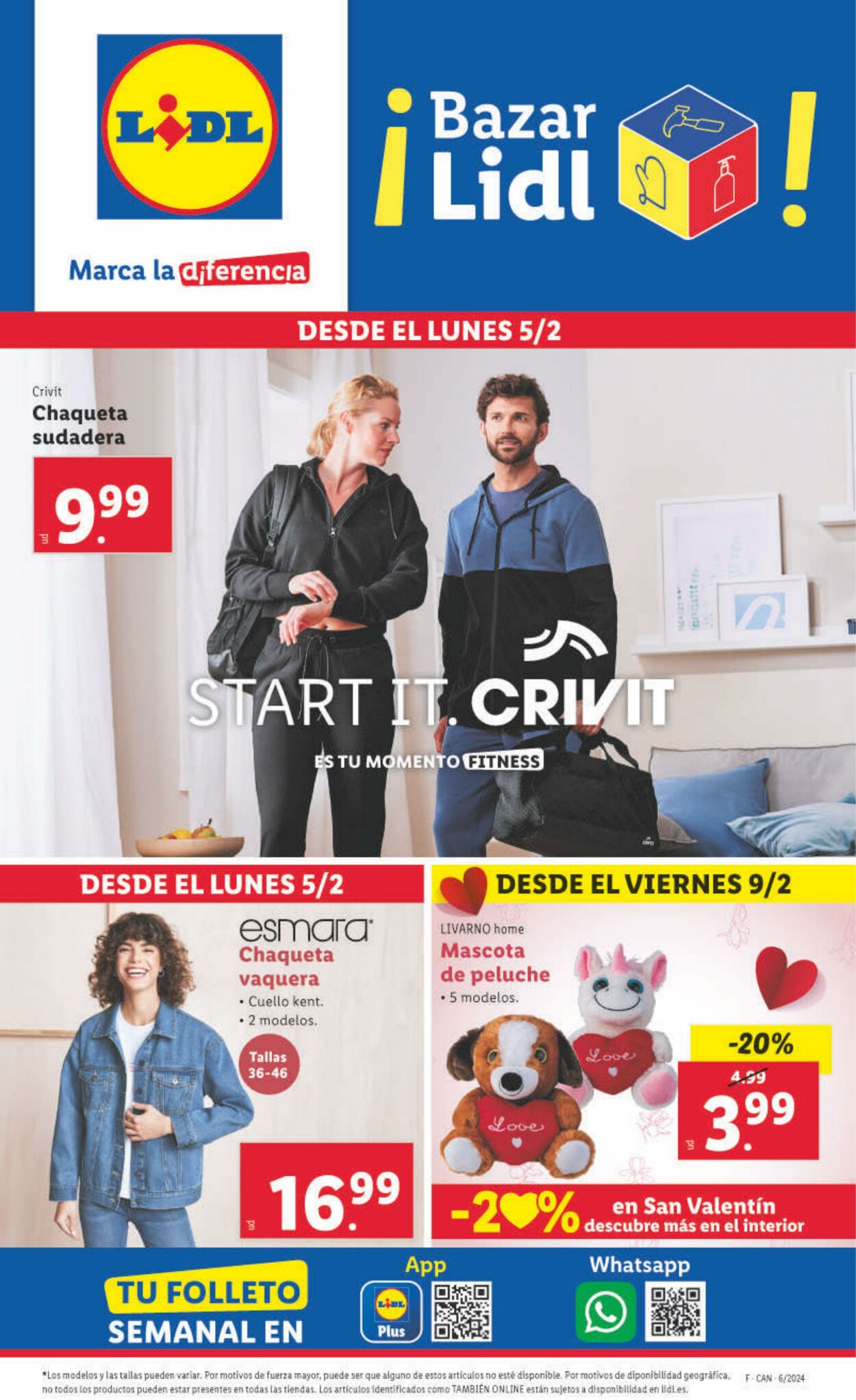 Folleto Lidl 05.02.2024 - 09.02.2024