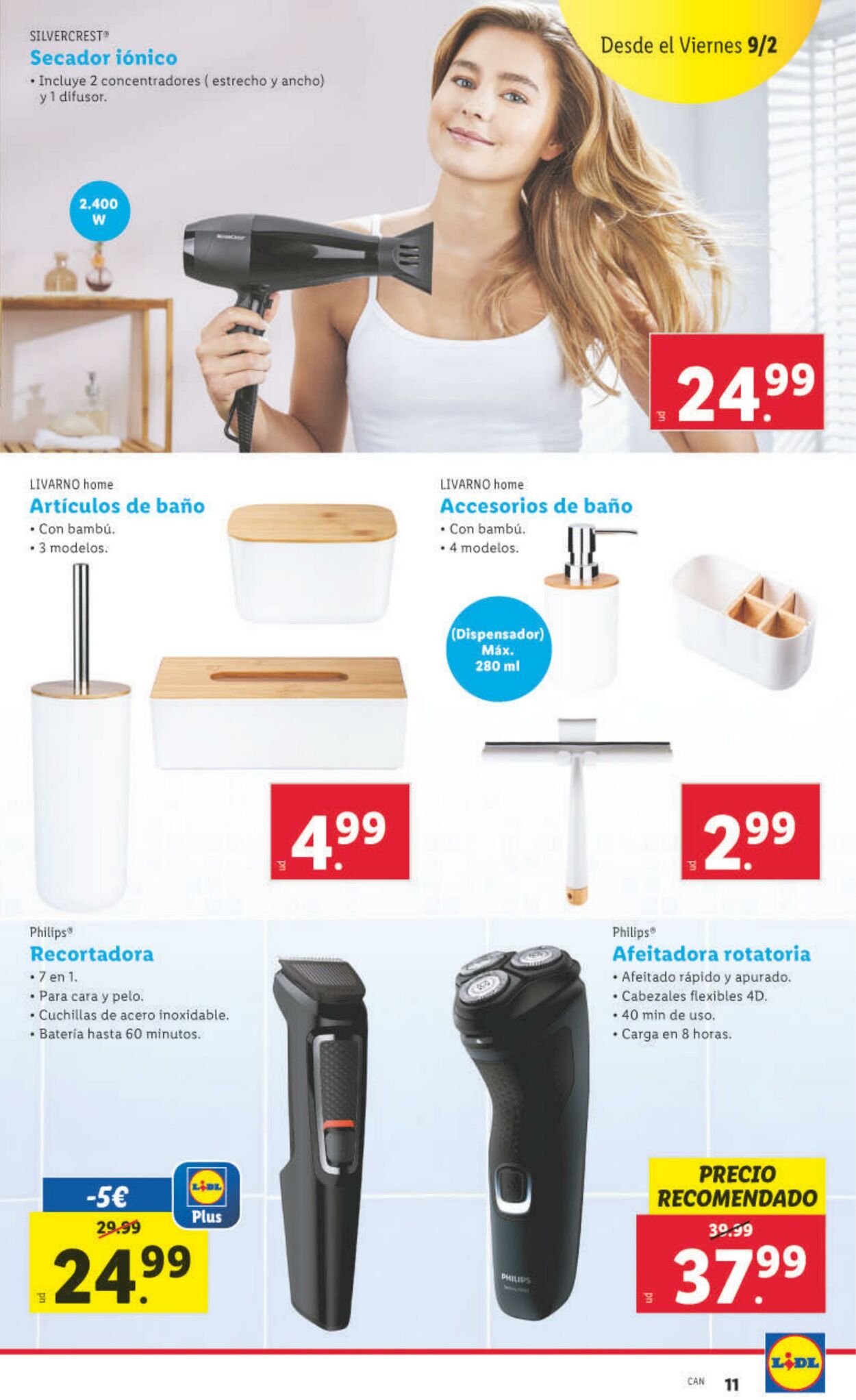 Folleto Lidl 05.02.2024 - 09.02.2024