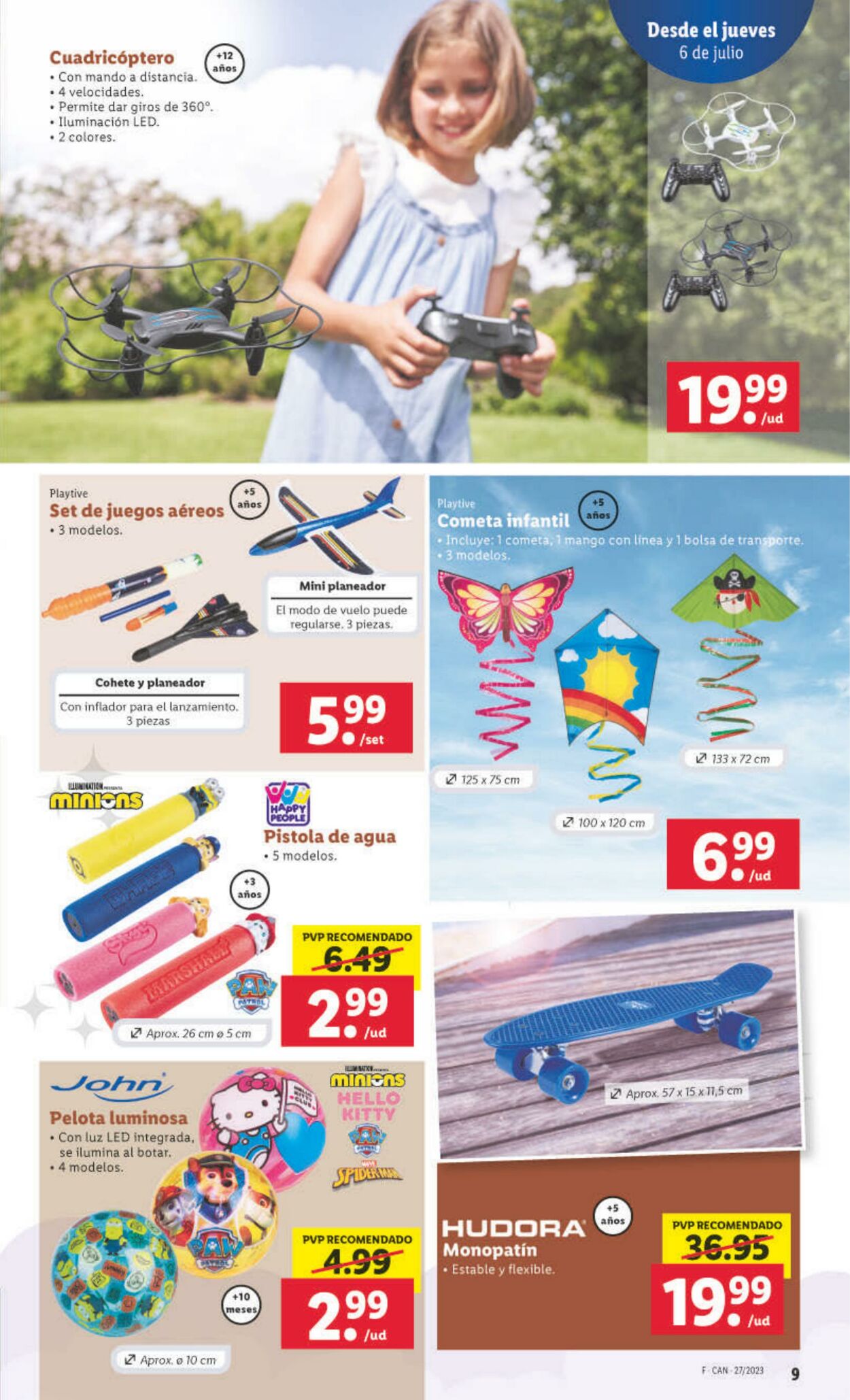 Folleto Lidl 06.07.2023 - 12.07.2023