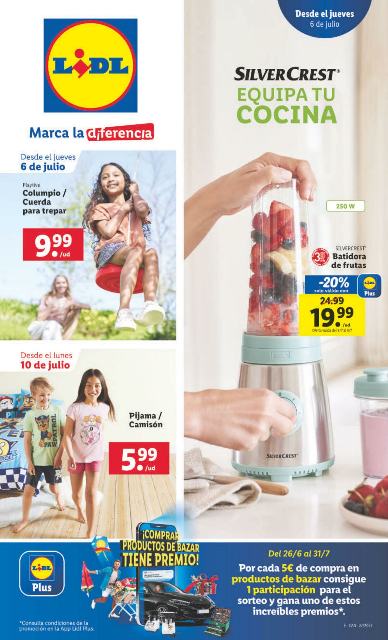 Folleto Lidl 06.07.2023 - 12.07.2023