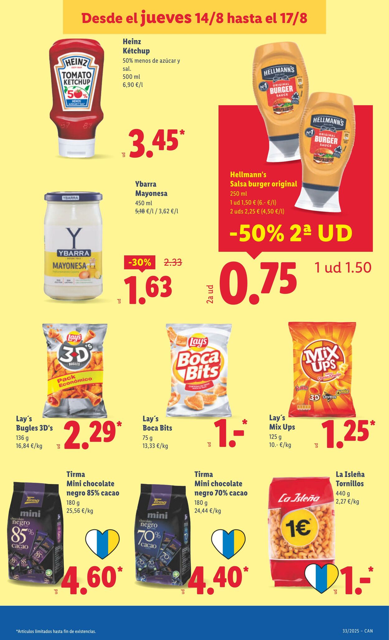 Folleto Lidl 11.08.2025 - 17.08.2025