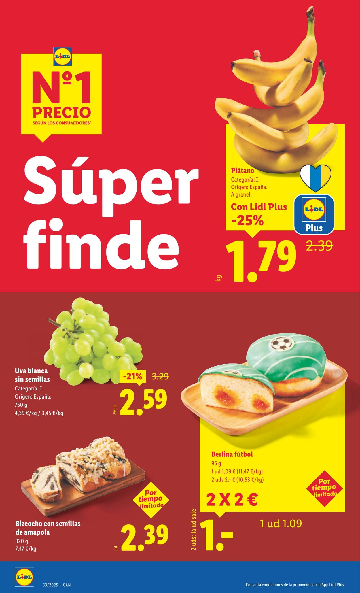 Folleto Lidl 11.08.2025 - 17.08.2025