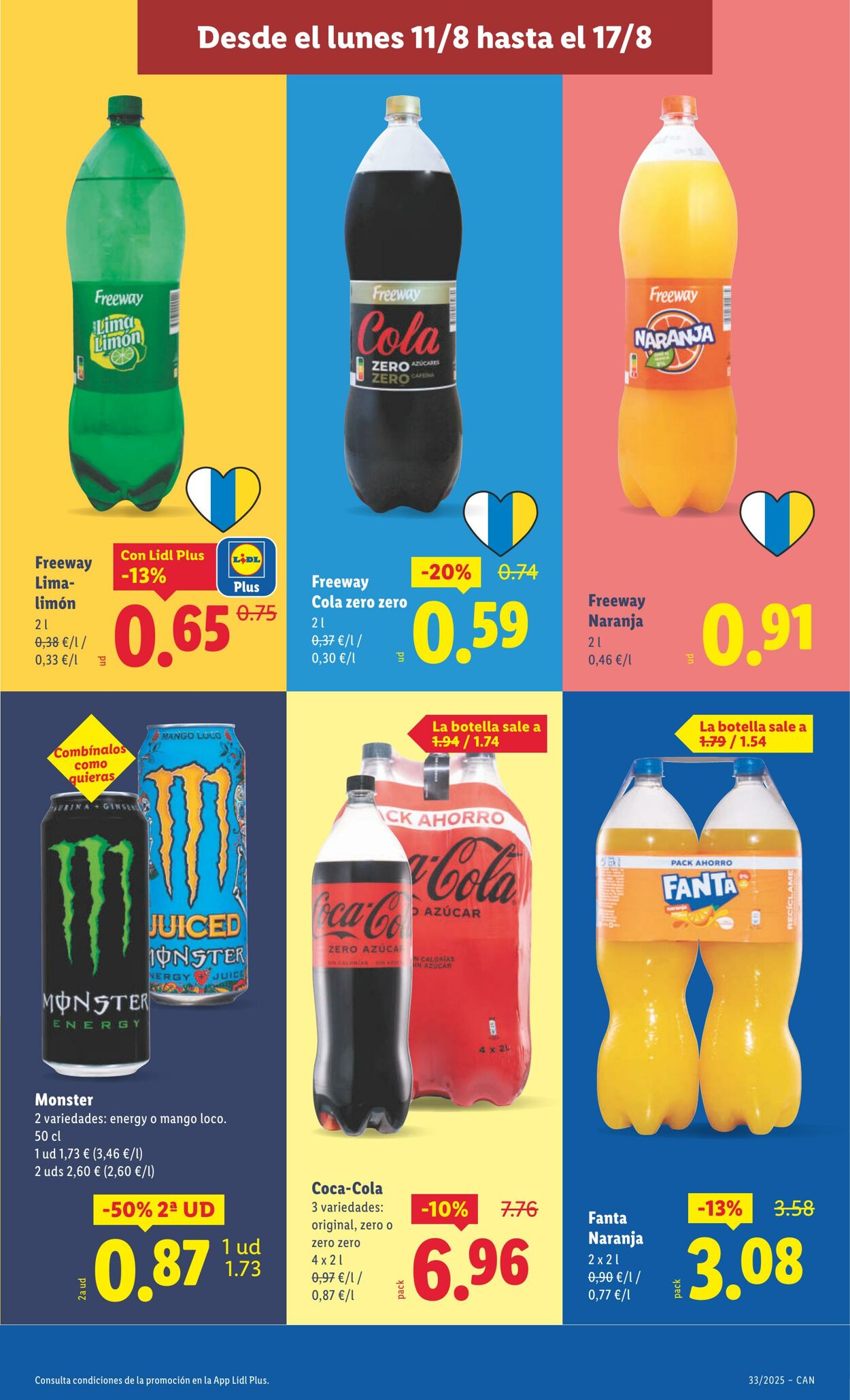 Folleto Lidl 11.08.2025 - 17.08.2025