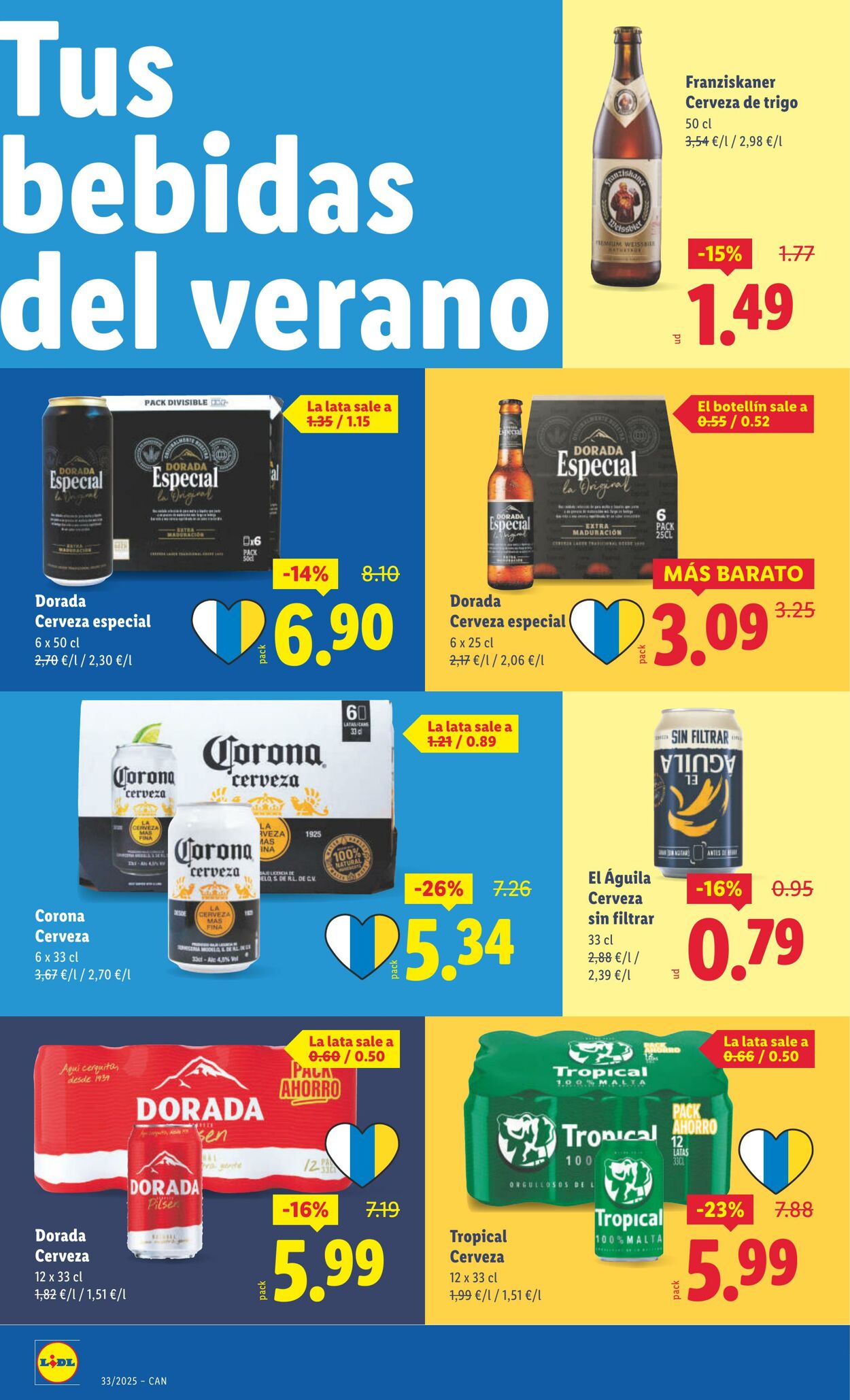 Folleto Lidl 11.08.2025 - 17.08.2025