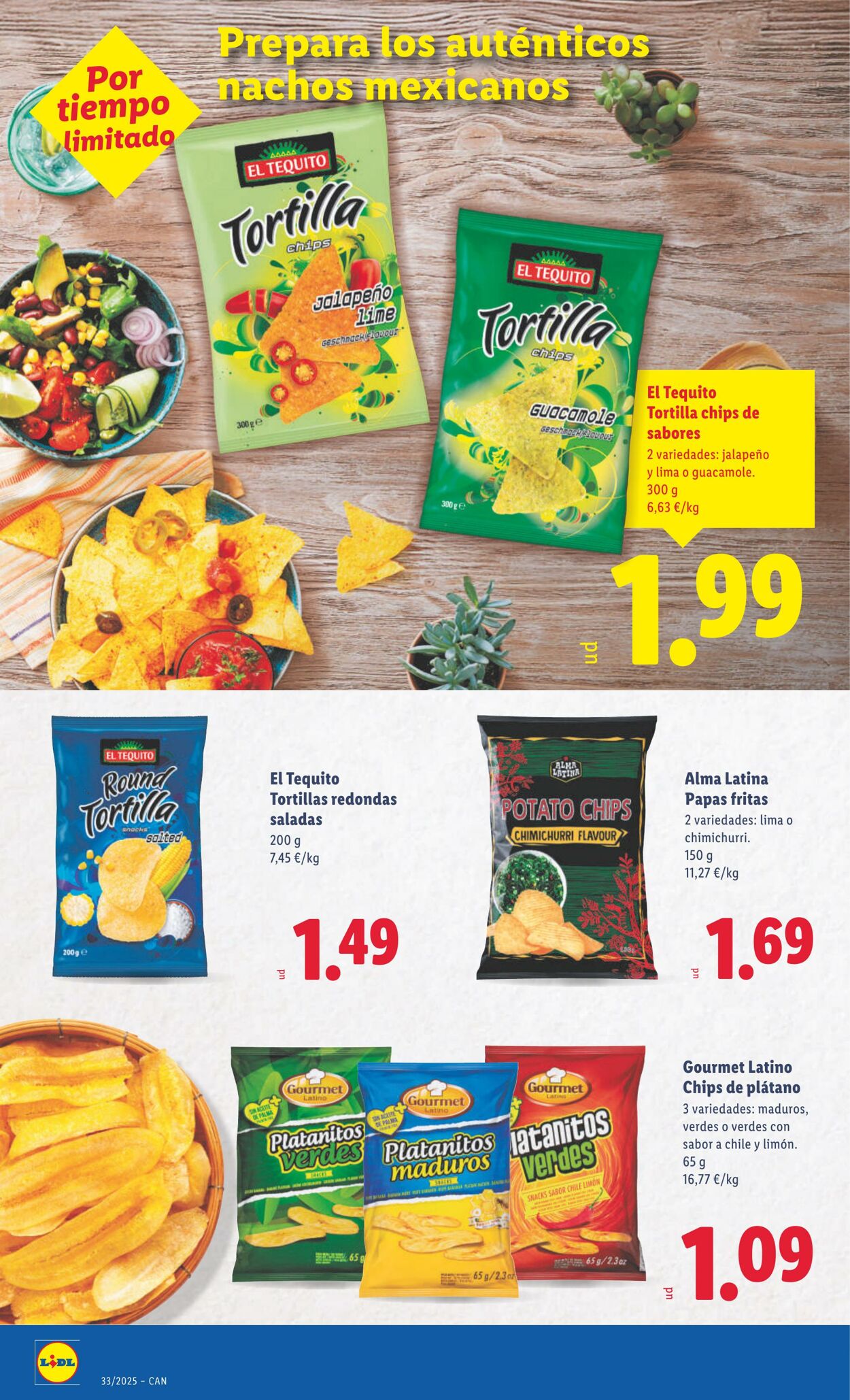 Folleto Lidl 11.08.2025 - 17.08.2025