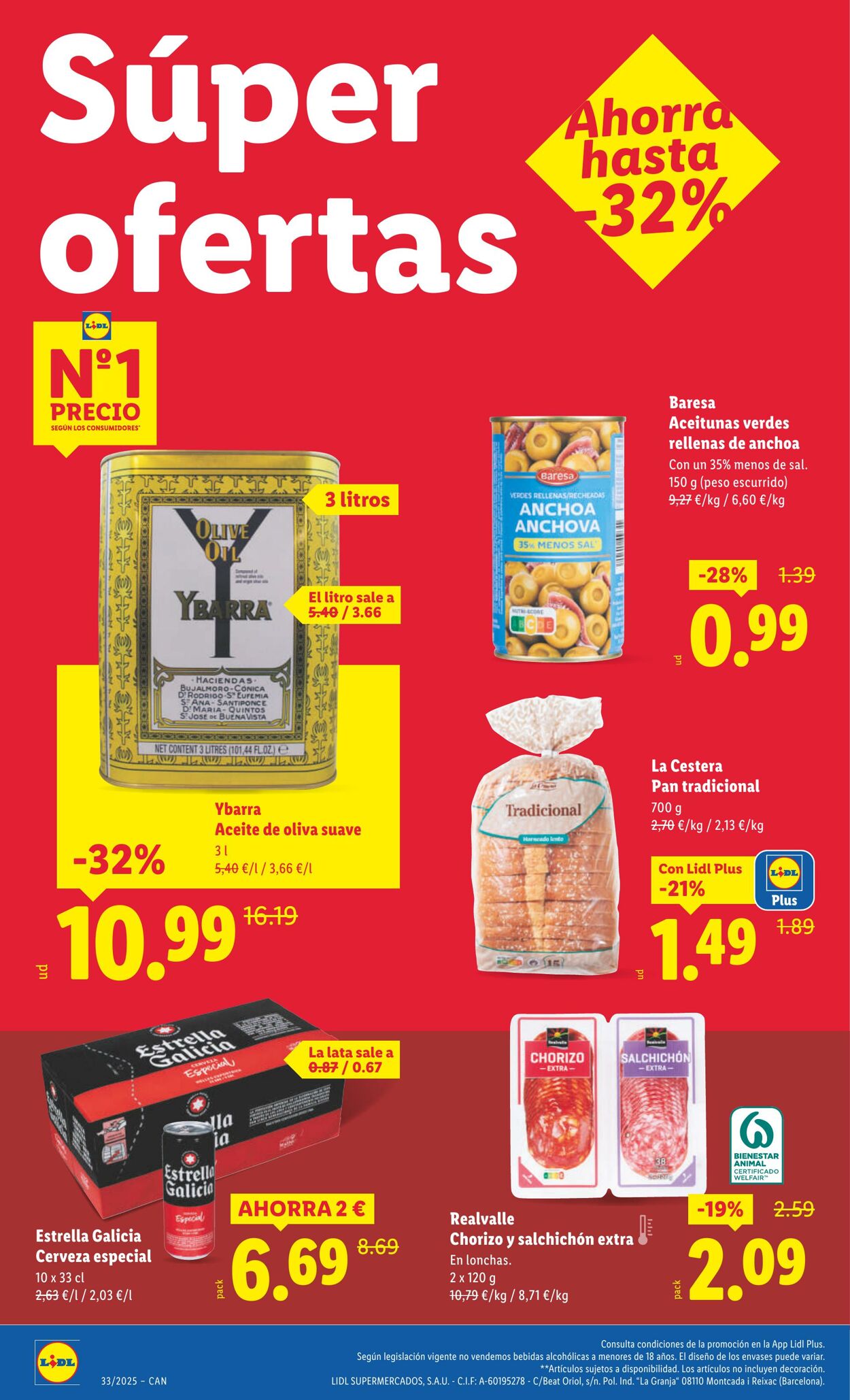 Folleto Lidl 11.08.2025 - 17.08.2025