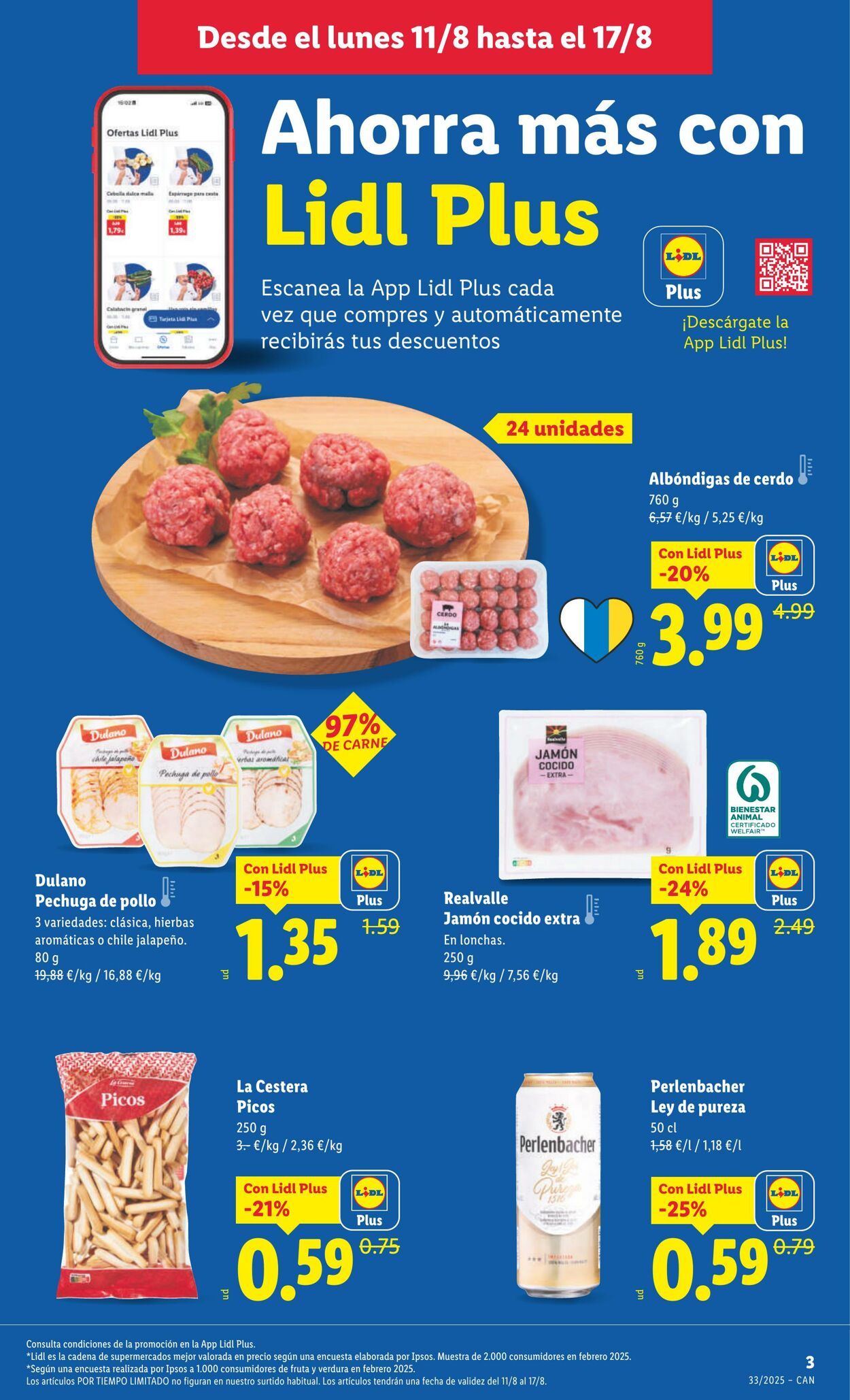 Folleto Lidl 11.08.2025 - 17.08.2025