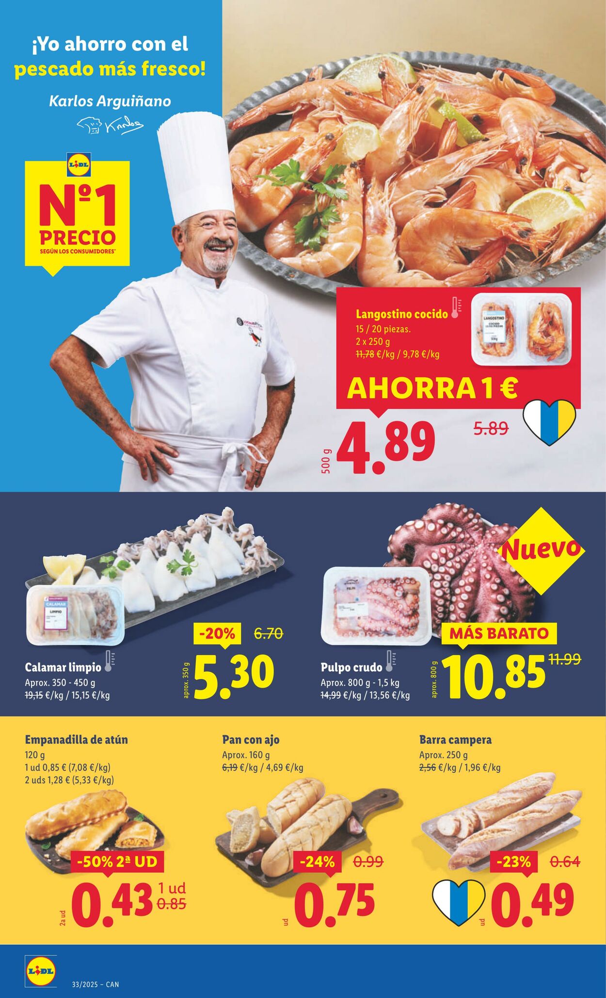 Folleto Lidl 11.08.2025 - 17.08.2025