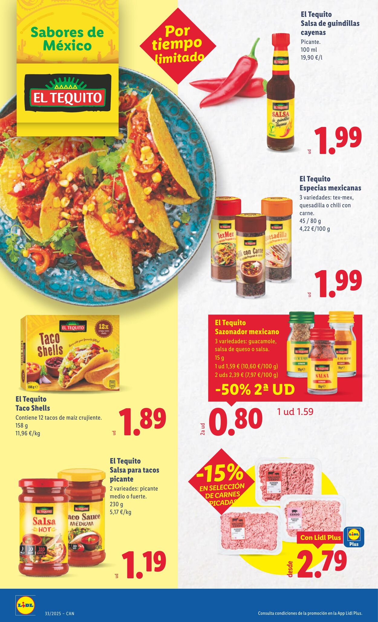 Folleto Lidl 11.08.2025 - 17.08.2025