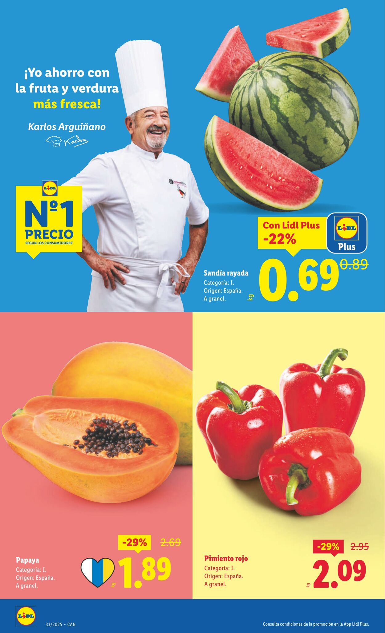 Folleto Lidl 11.08.2025 - 17.08.2025