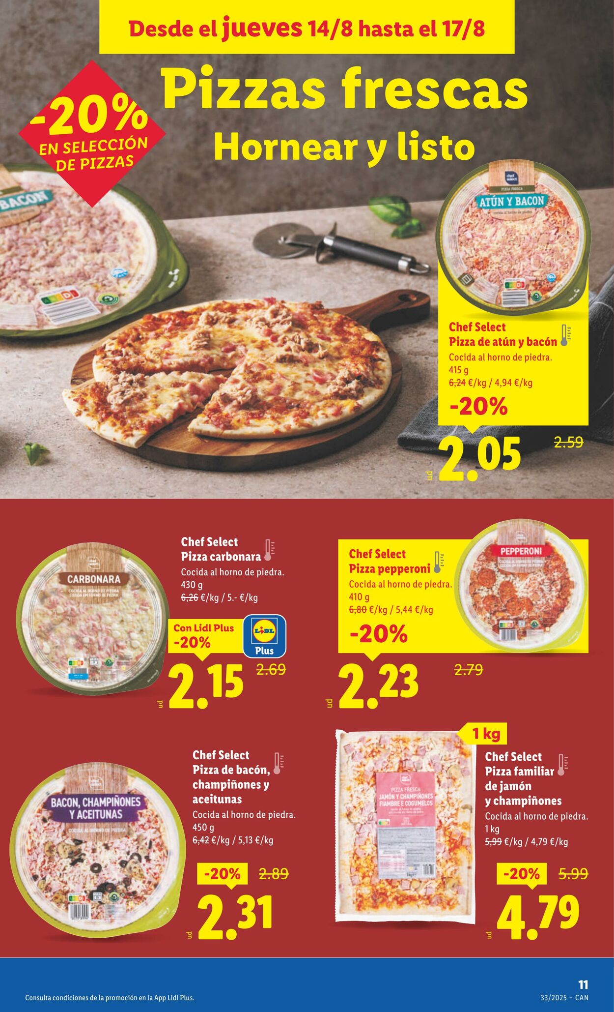 Folleto Lidl 11.08.2025 - 17.08.2025