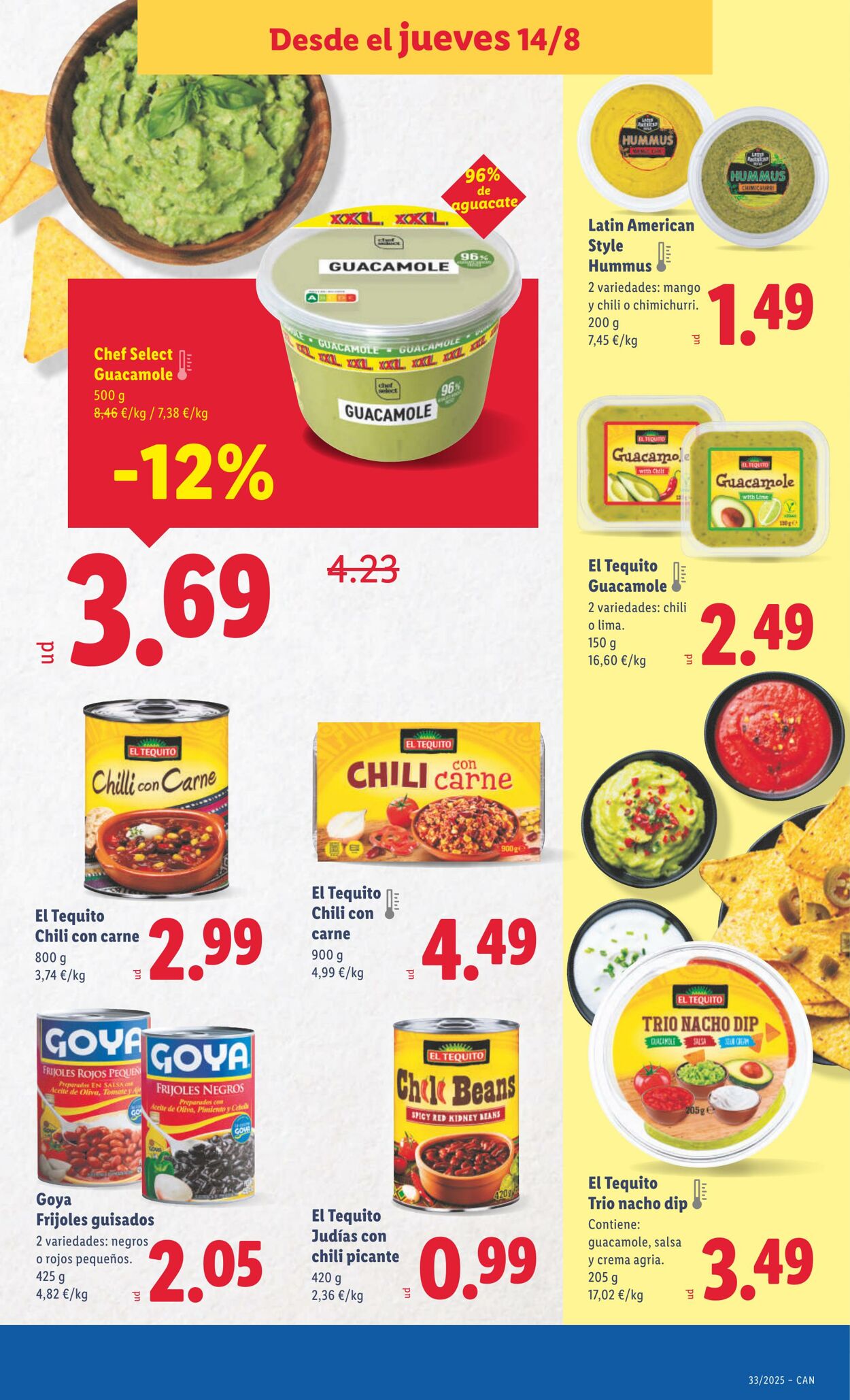 Folleto Lidl 11.08.2025 - 17.08.2025