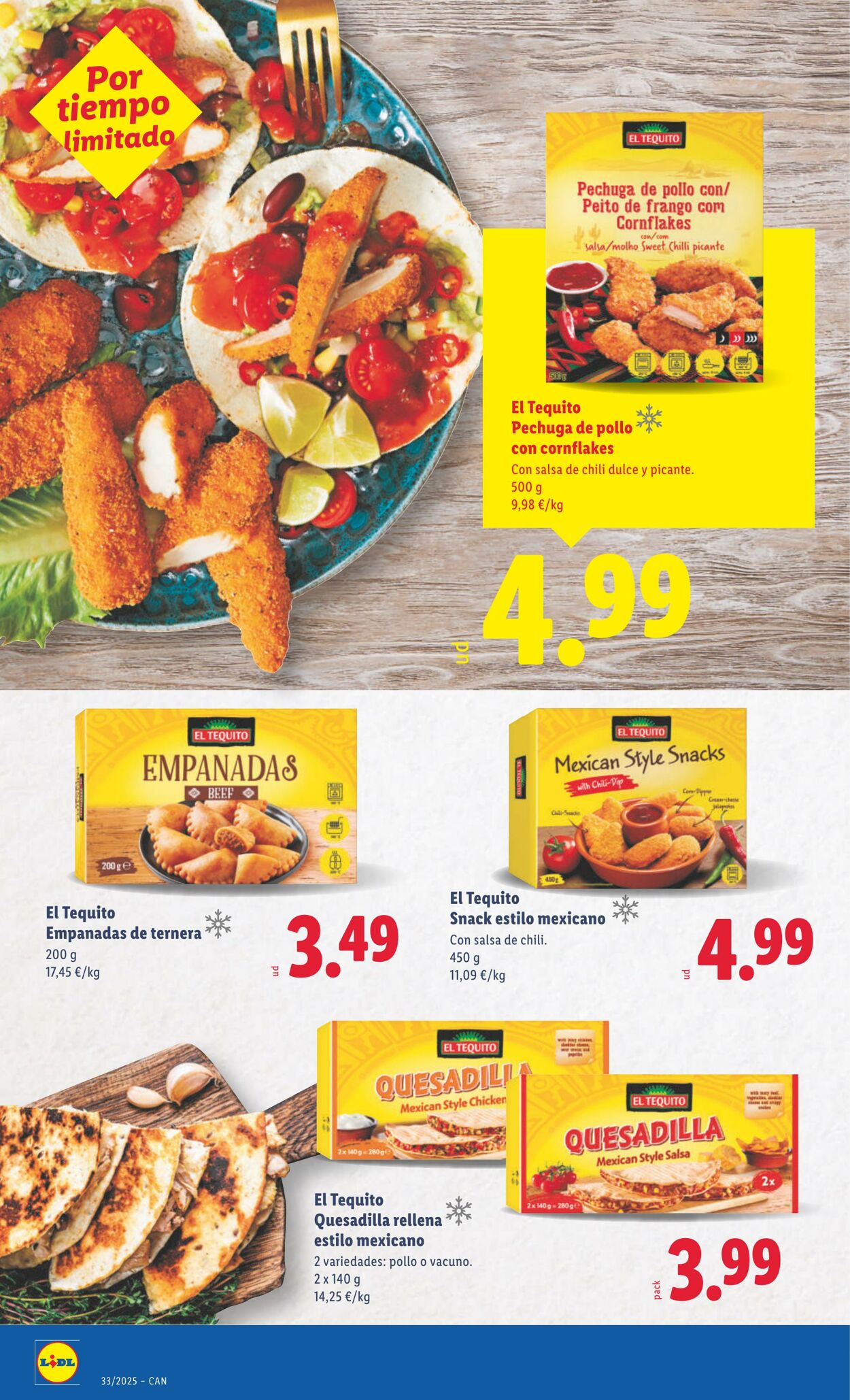 Folleto Lidl 11.08.2025 - 17.08.2025