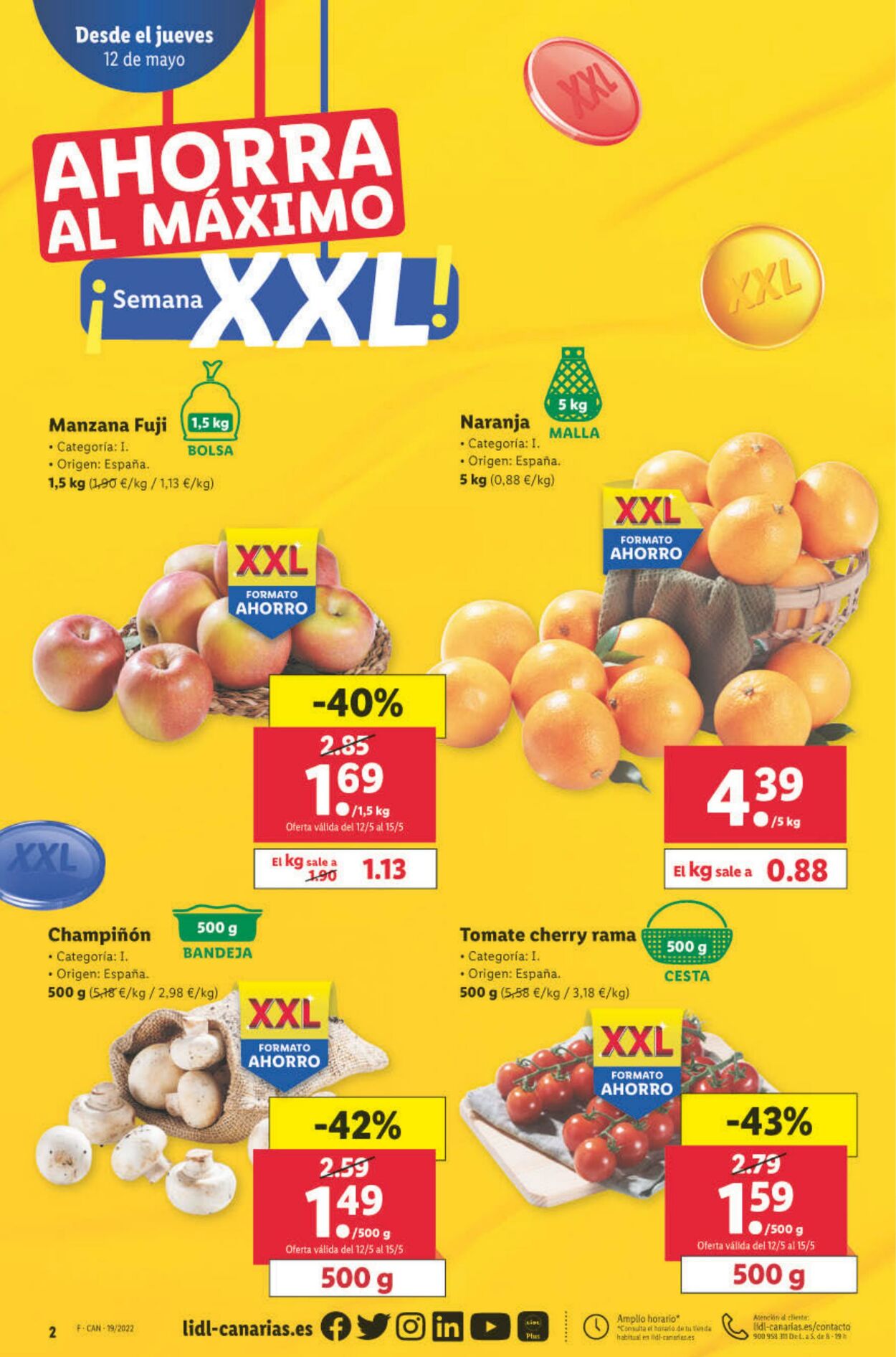 Folleto Actual Lidl - Islas Canarias - Válido Del 12.05 Al 18.05 ...