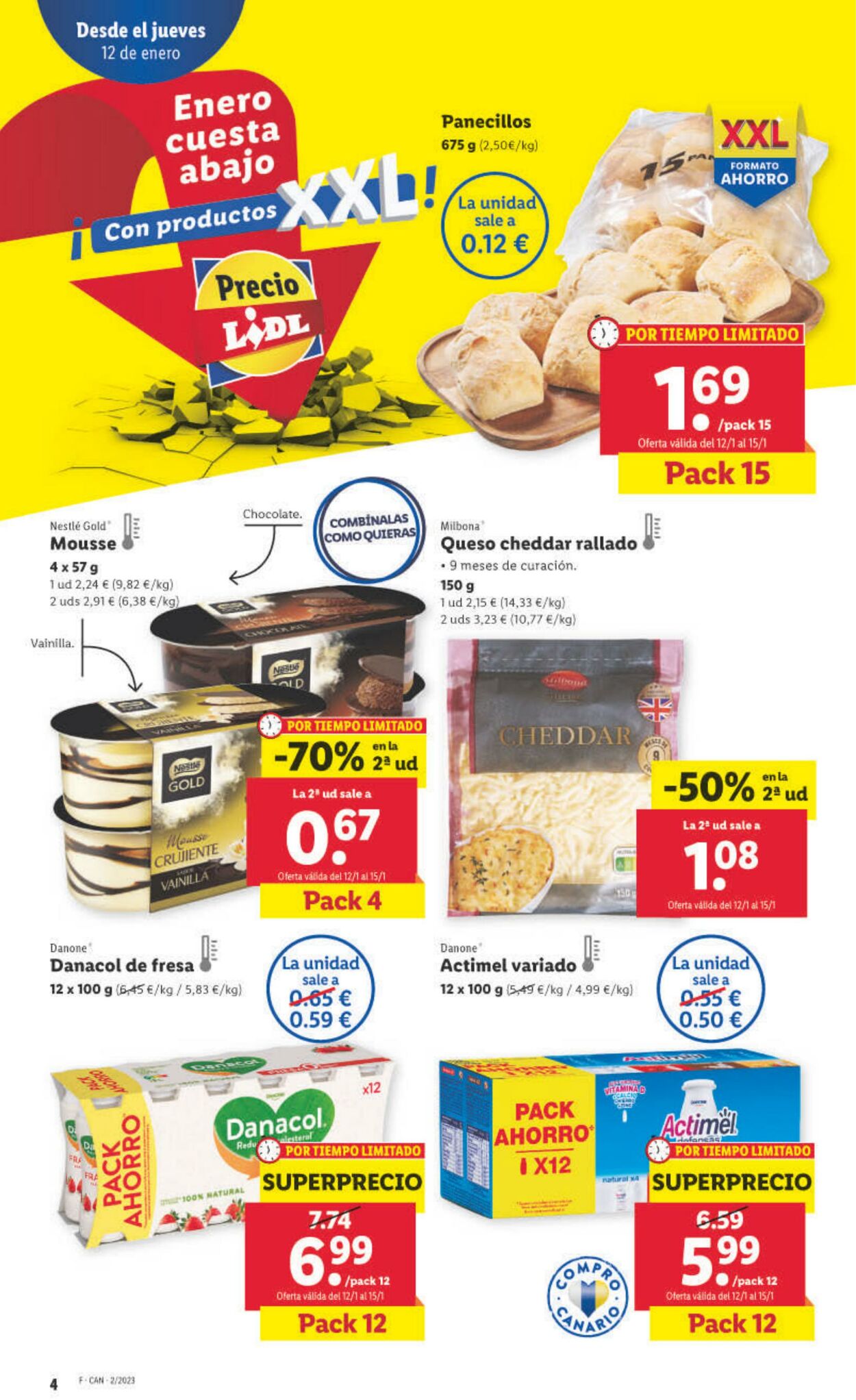 Folleto Lidl 12.01.2023 - 18.01.2023