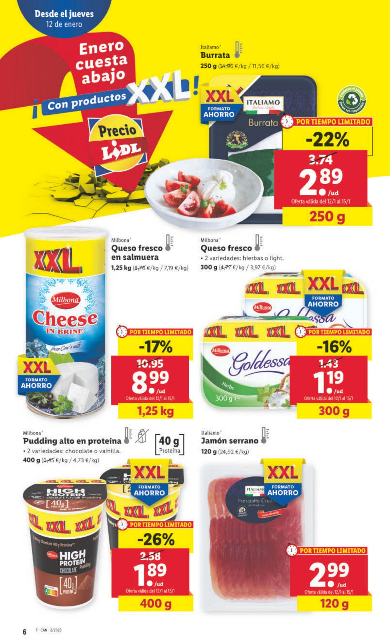 Folleto Lidl 12.01.2023 - 18.01.2023