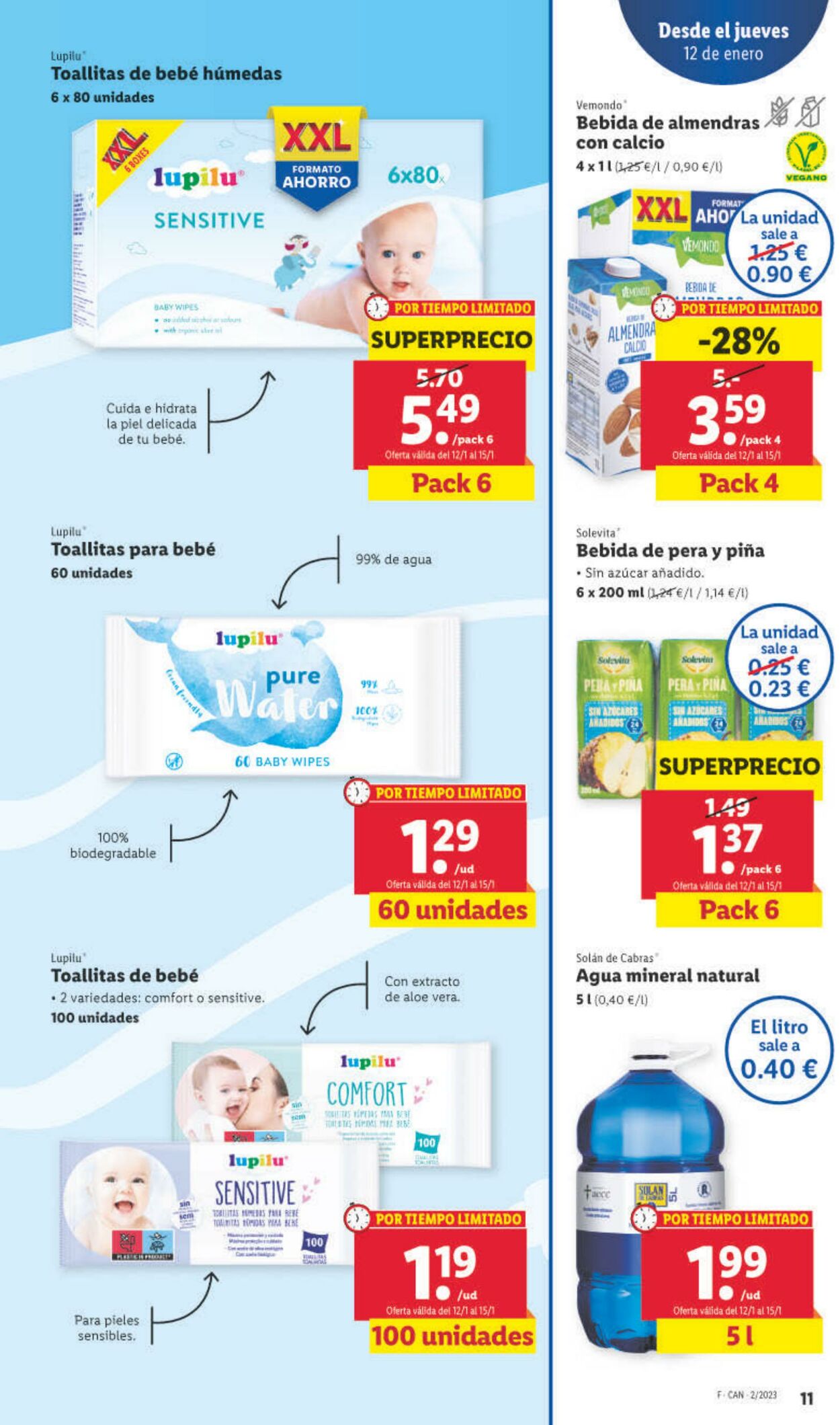 Folleto Lidl 12.01.2023 - 18.01.2023