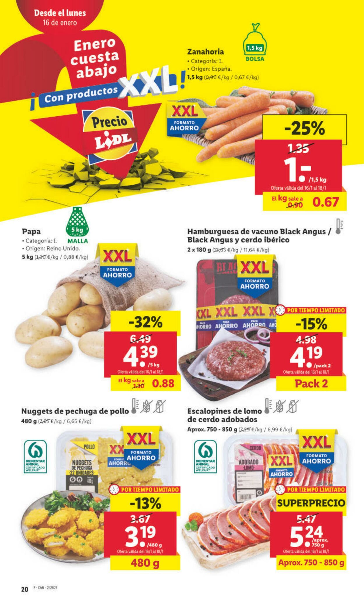 Folleto Lidl 12.01.2023 - 18.01.2023