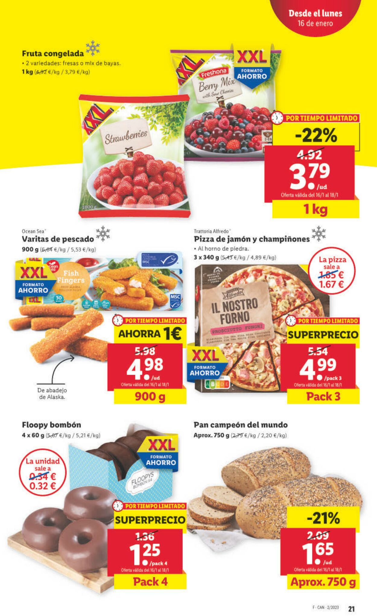 Folleto Lidl 12.01.2023 - 18.01.2023