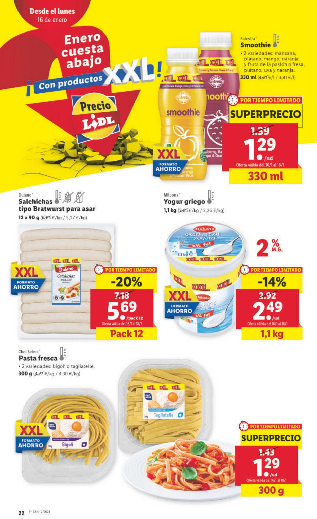 Folleto Lidl 12.01.2023 - 18.01.2023