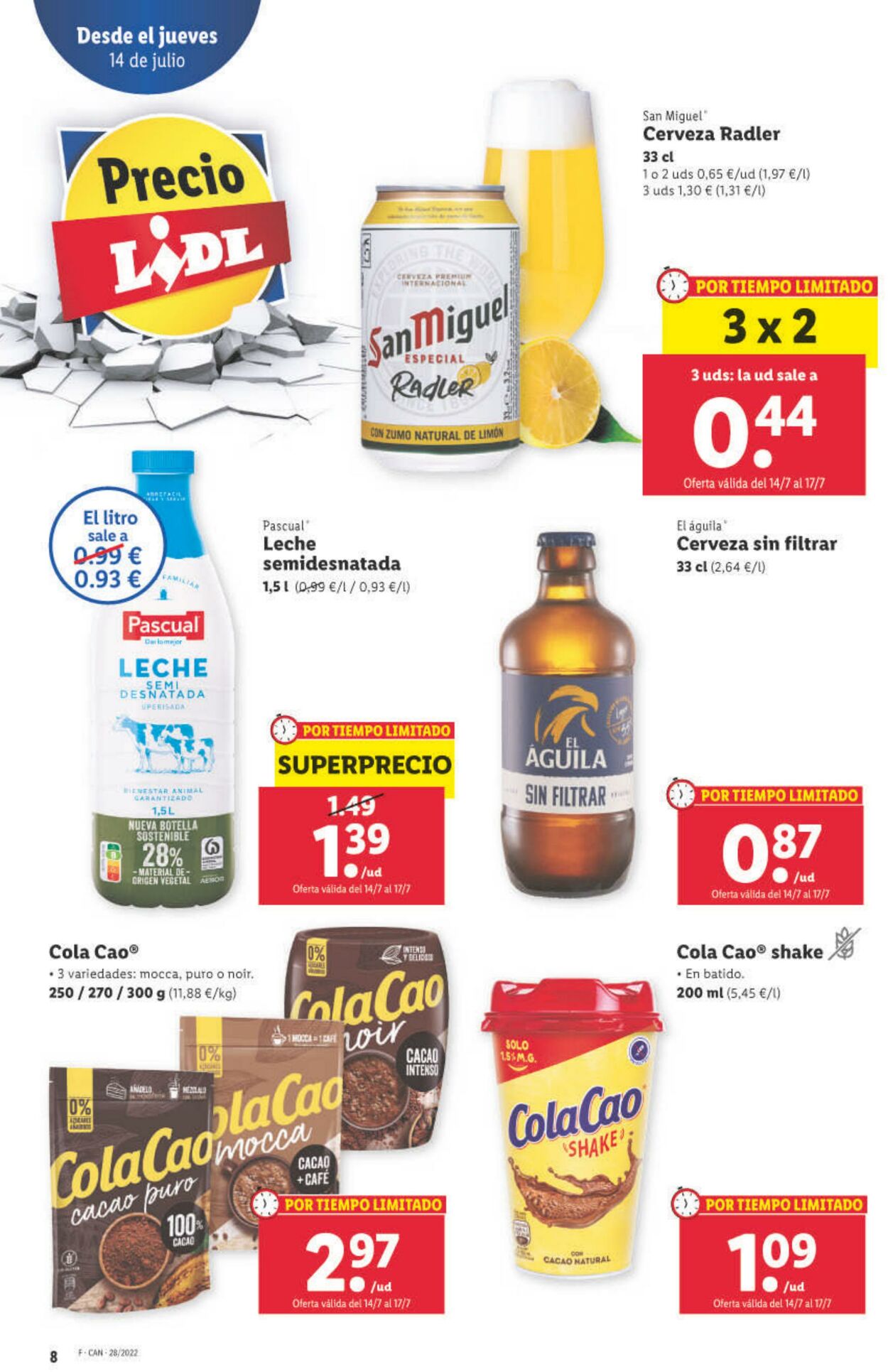 Folleto Lidl 14.07.2022 - 20.07.2022