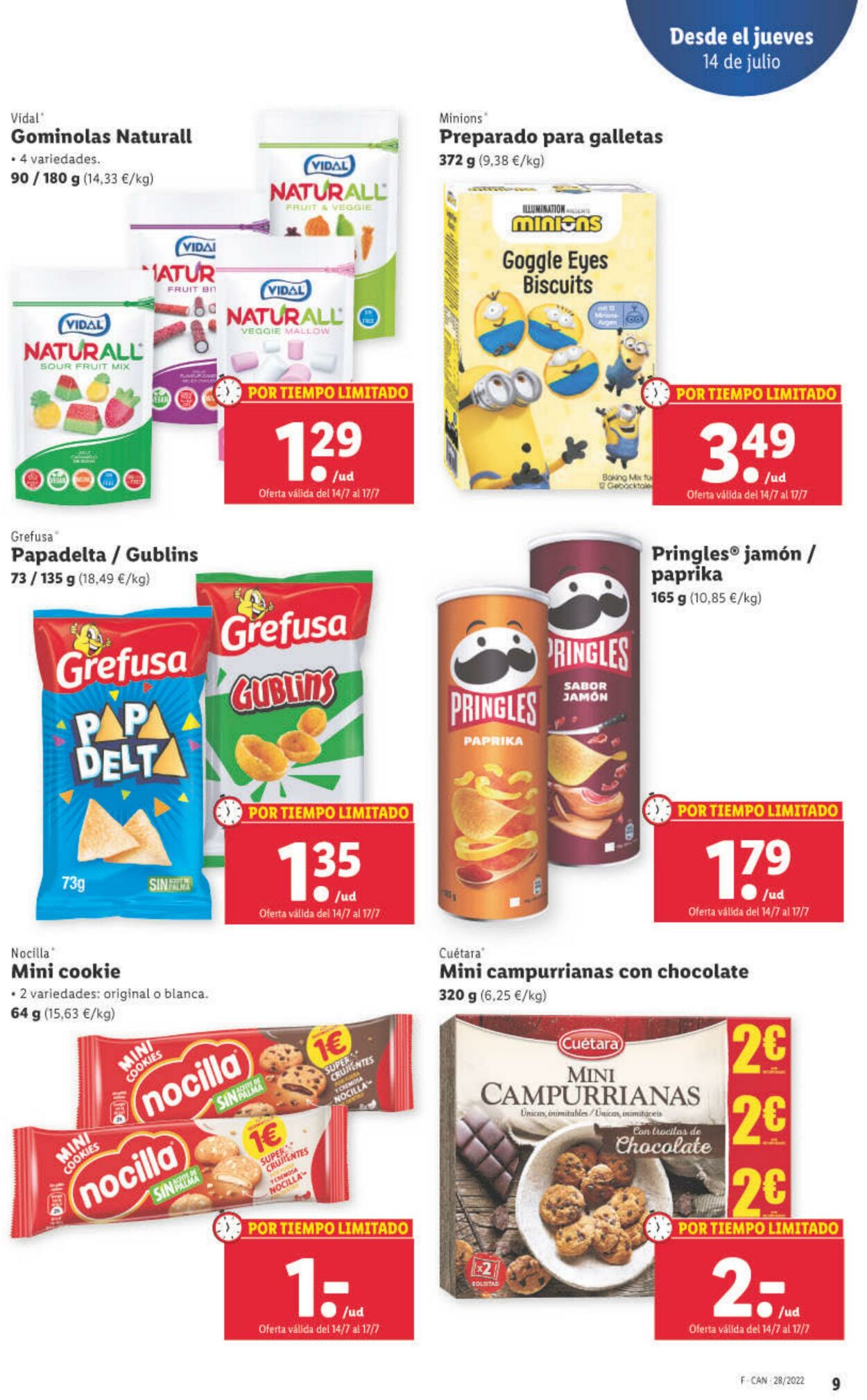 Folleto Lidl 14.07.2022 - 20.07.2022