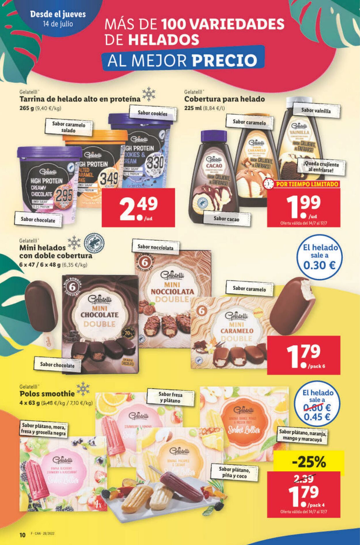 Folleto Lidl 14.07.2022 - 20.07.2022