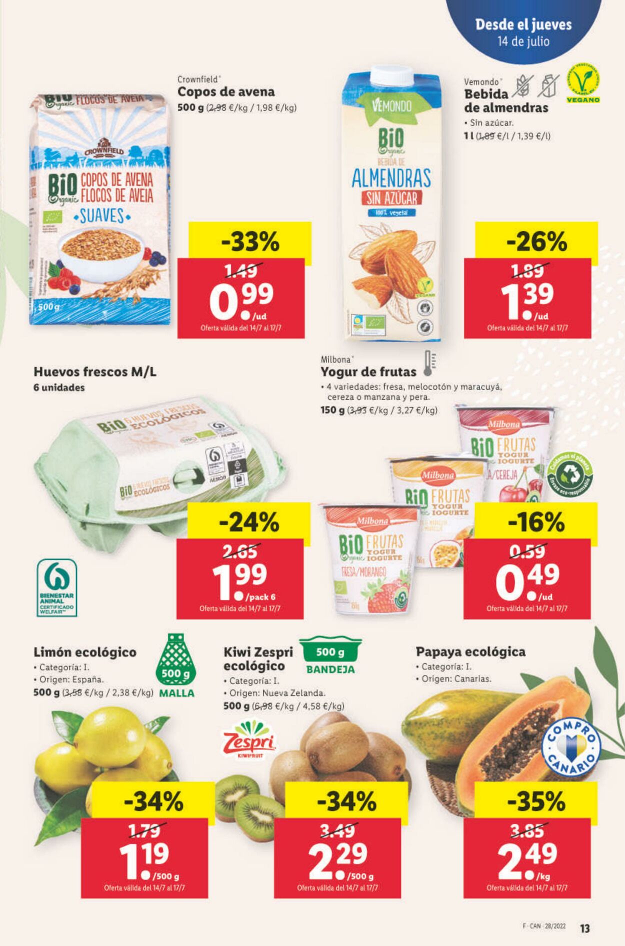 Folleto Lidl 14.07.2022 - 20.07.2022