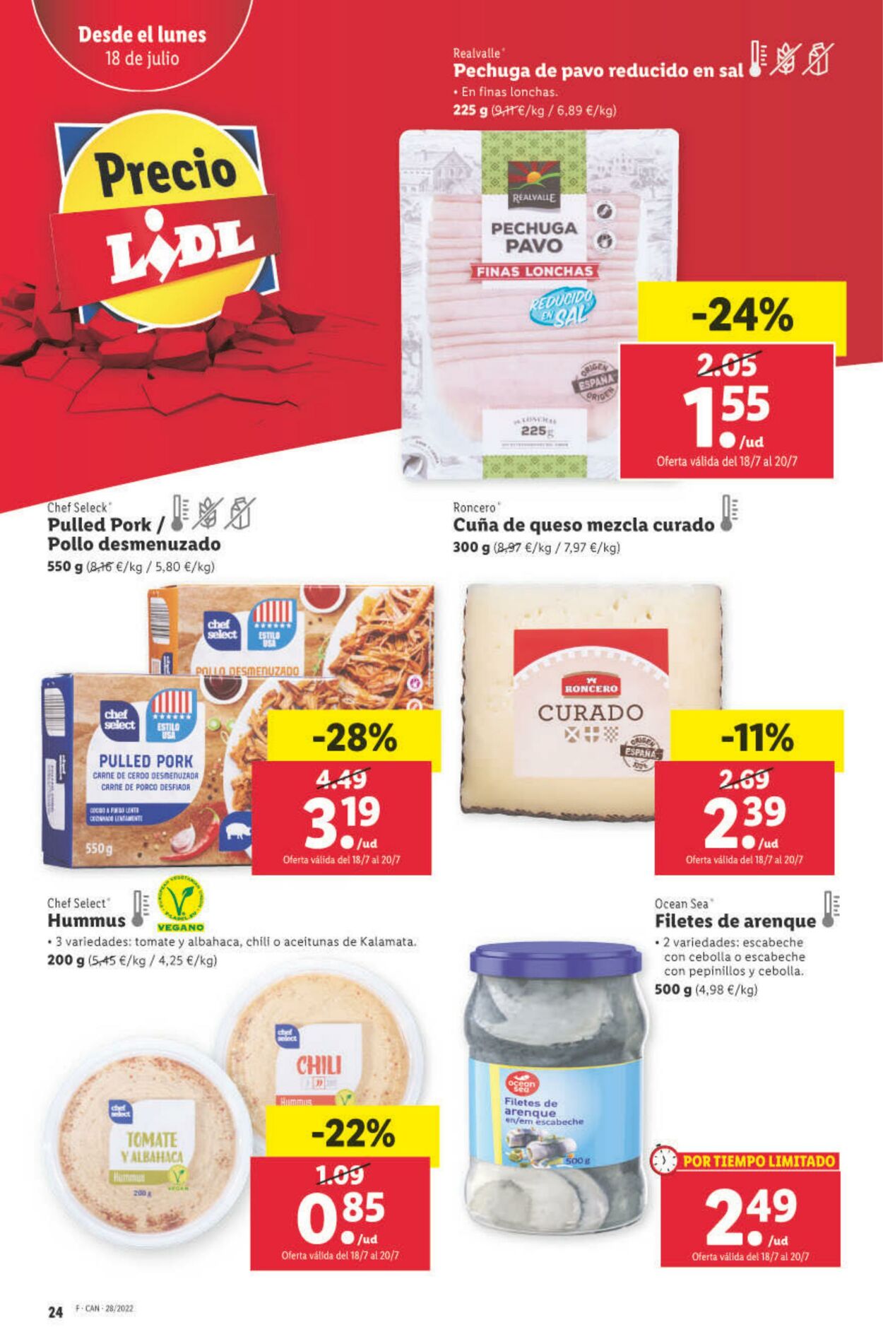 Folleto Lidl 14.07.2022 - 20.07.2022