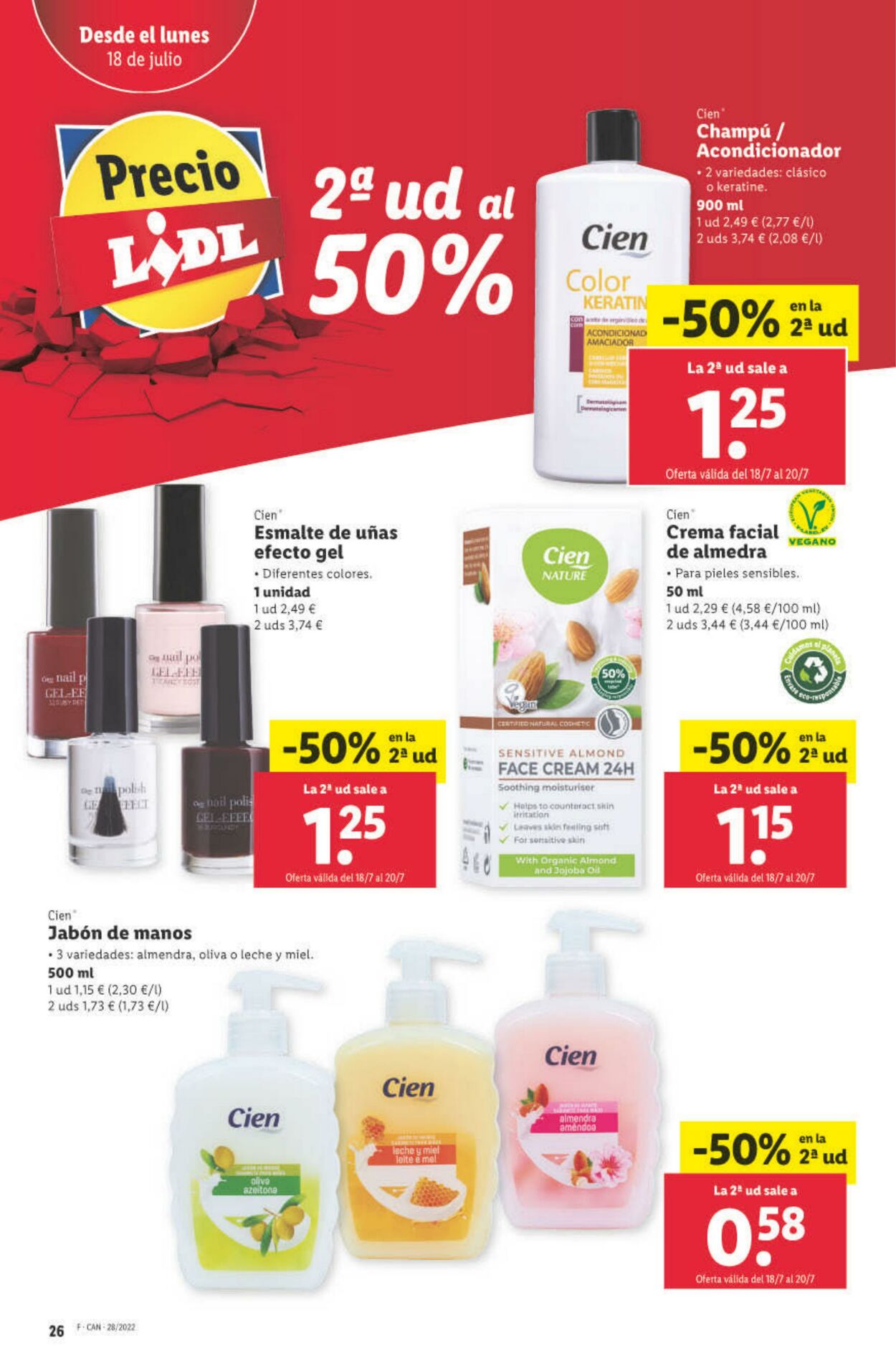 Folleto Lidl 14.07.2022 - 20.07.2022