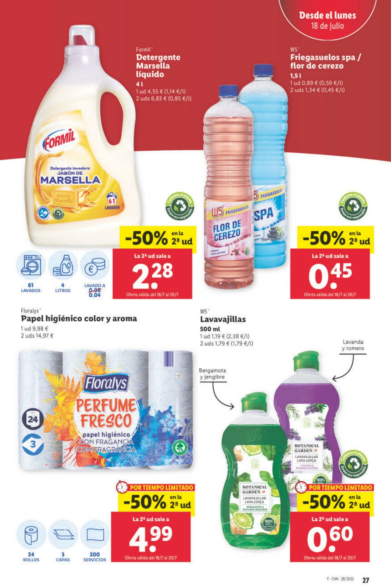 Folleto Lidl 14.07.2022 - 20.07.2022