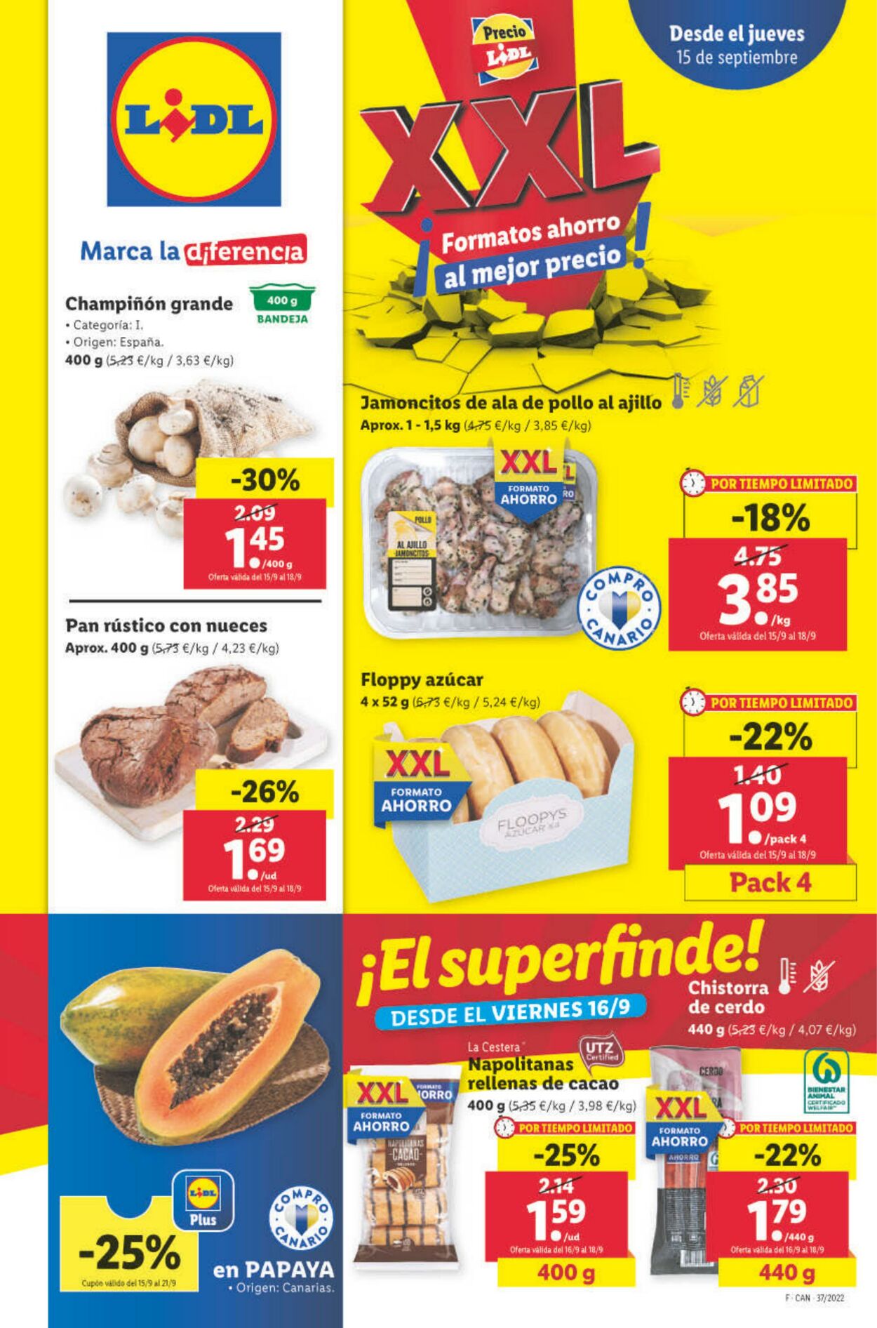 Folleto Lidl 15.09.2022 - 21.09.2022