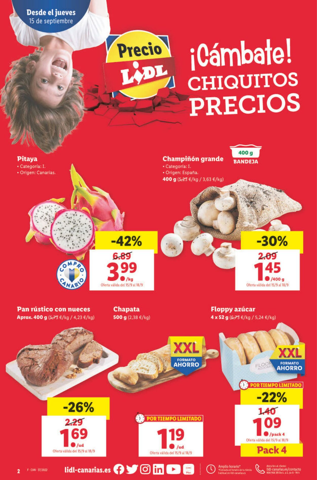 Folleto Lidl 15.09.2022 - 21.09.2022