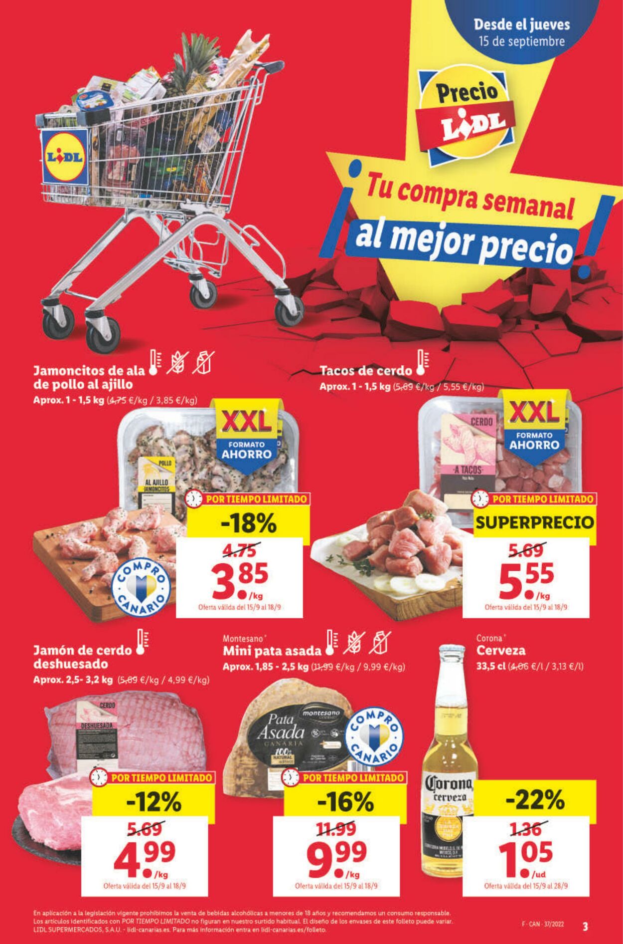 Folleto Lidl 15.09.2022 - 21.09.2022