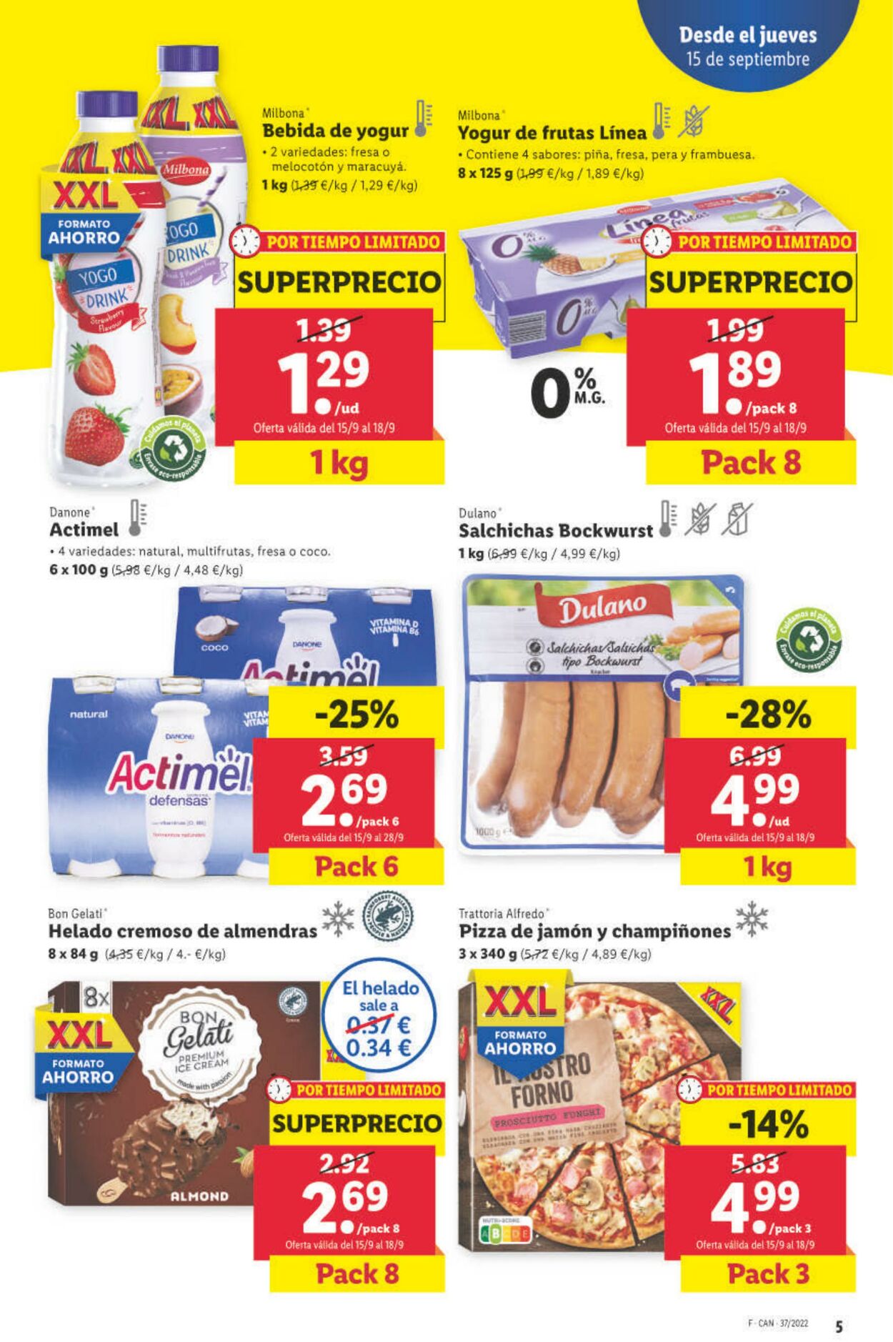 Folleto Lidl 15.09.2022 - 21.09.2022