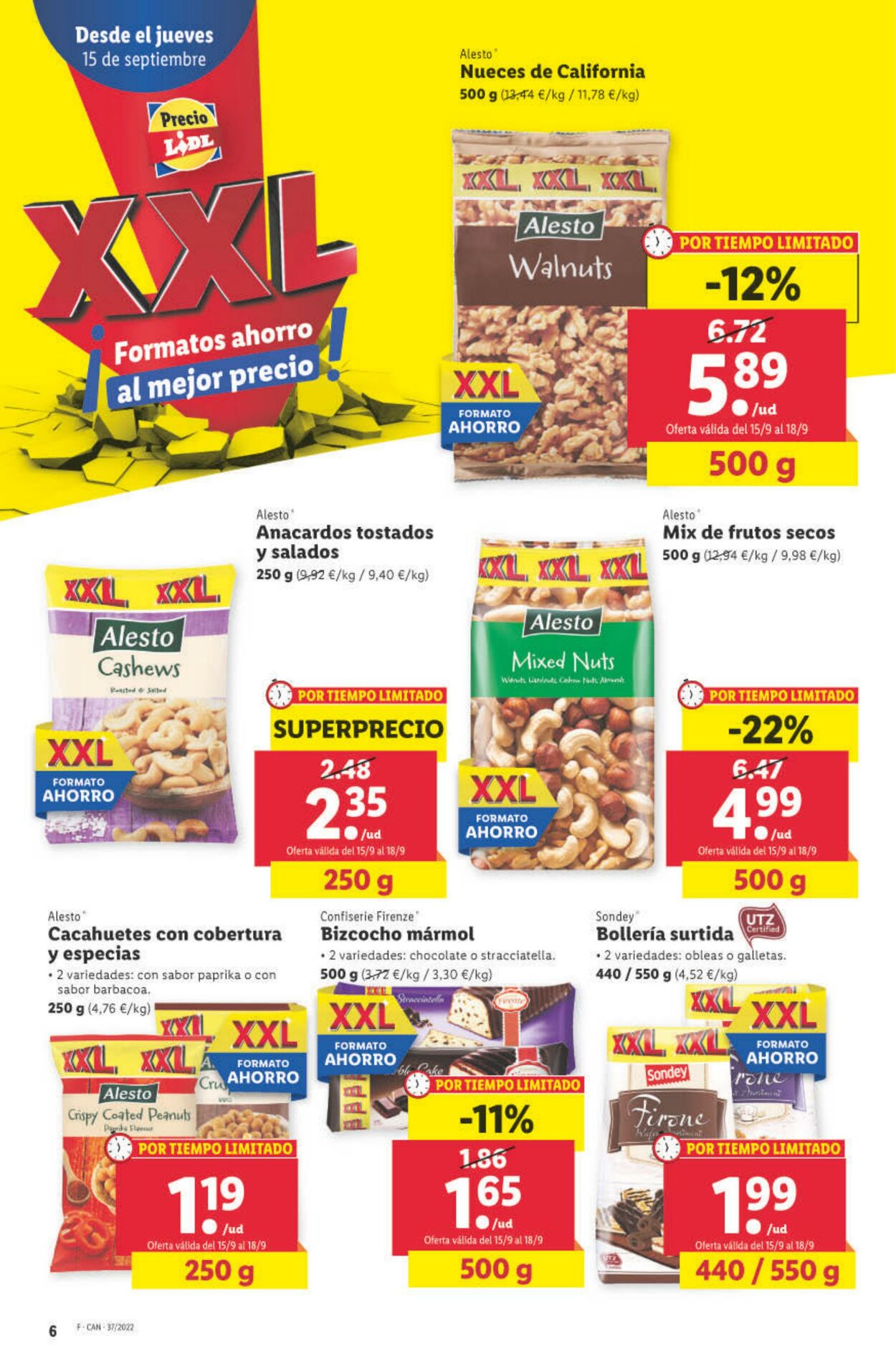 Folleto Lidl 15.09.2022 - 21.09.2022