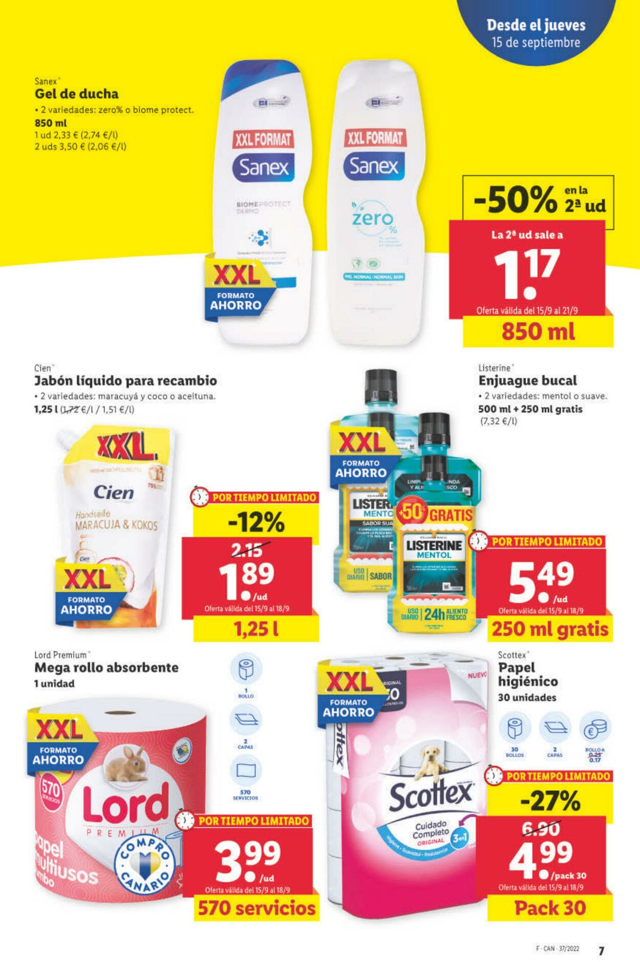 Folleto Lidl 15.09.2022 - 21.09.2022