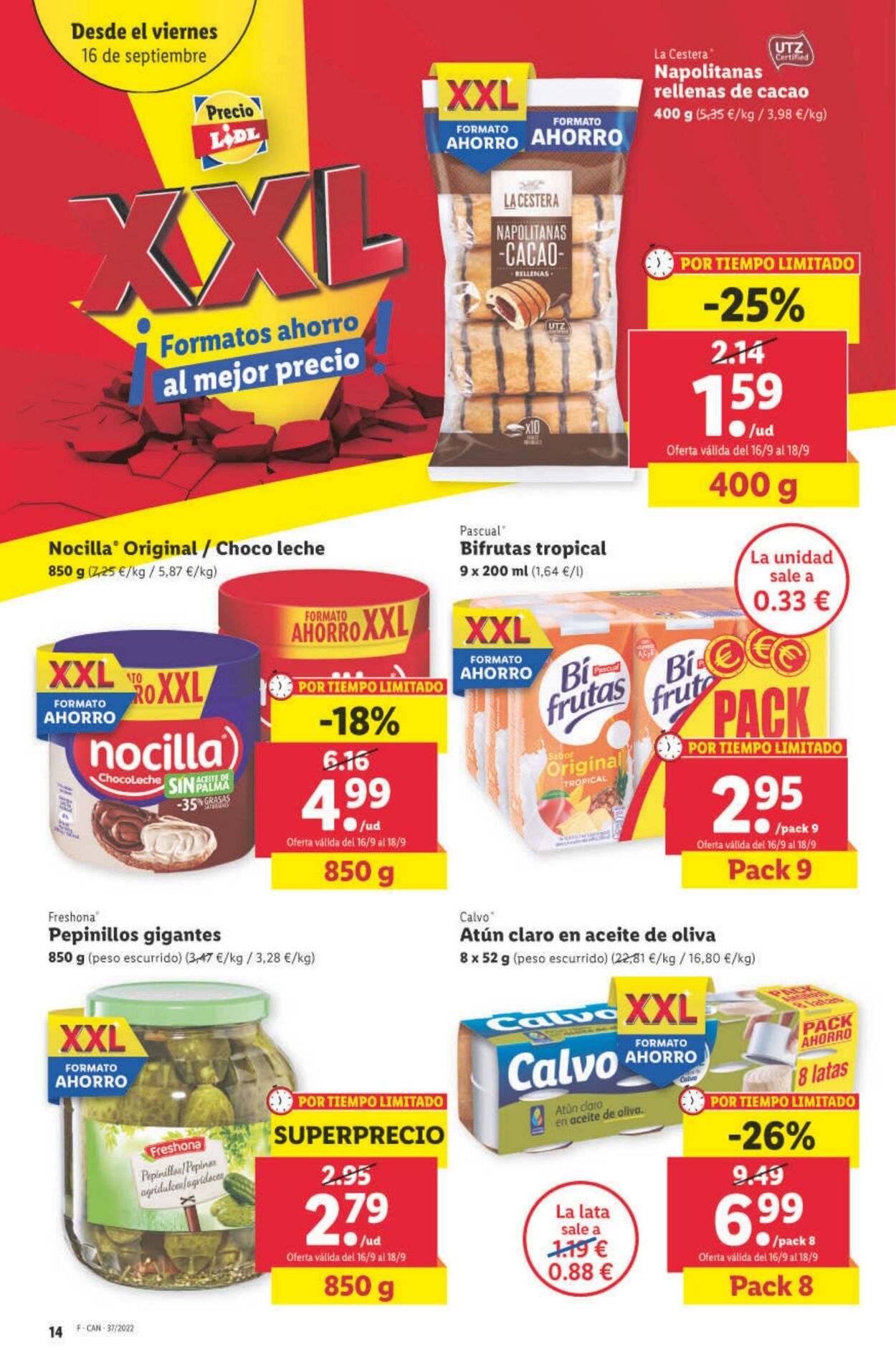 Folleto Lidl 15.09.2022 - 21.09.2022