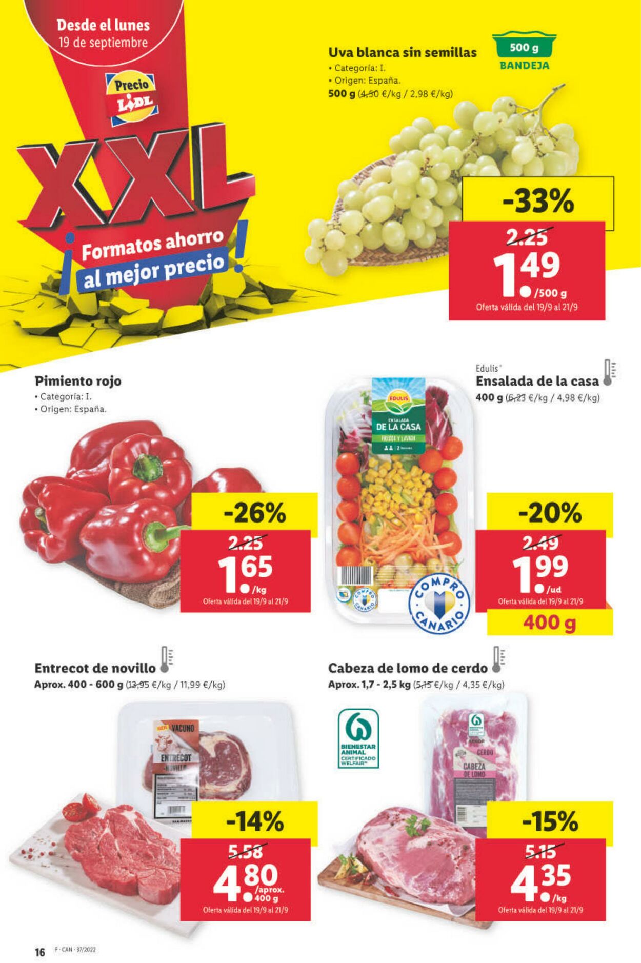 Folleto Lidl 15.09.2022 - 21.09.2022