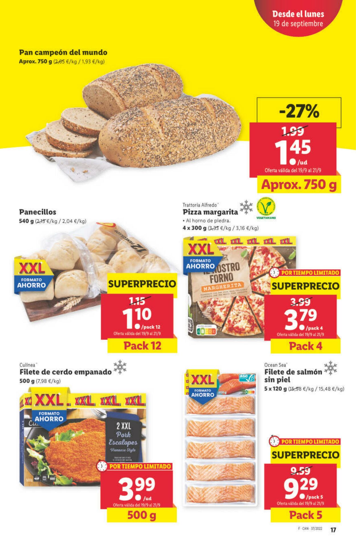 Folleto Lidl 15.09.2022 - 21.09.2022