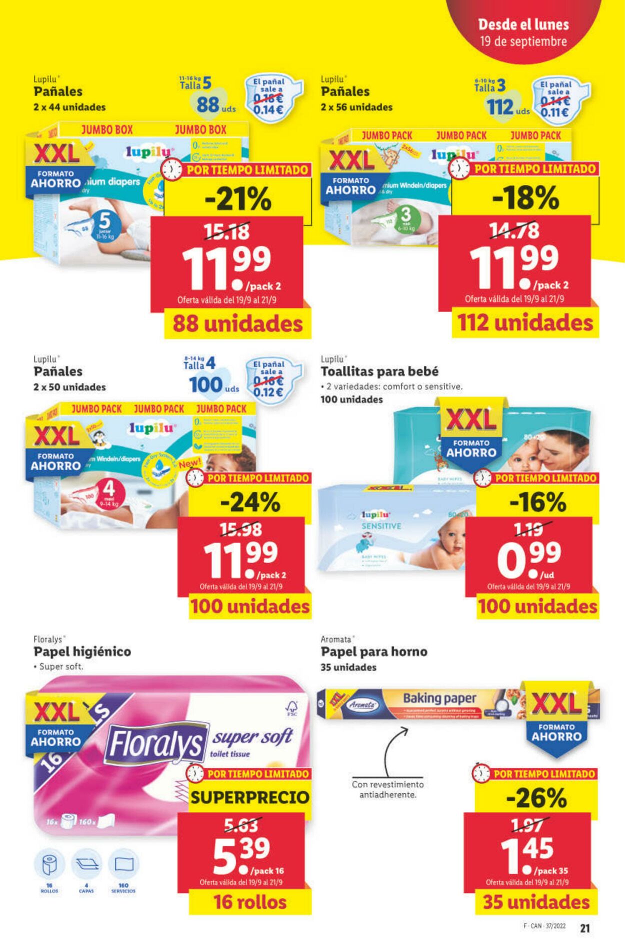 Folleto Lidl 15.09.2022 - 21.09.2022