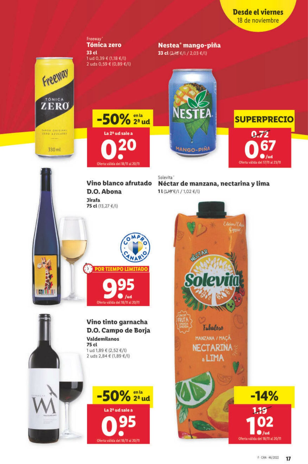 Folleto Lidl 17.11.2022 - 23.11.2022