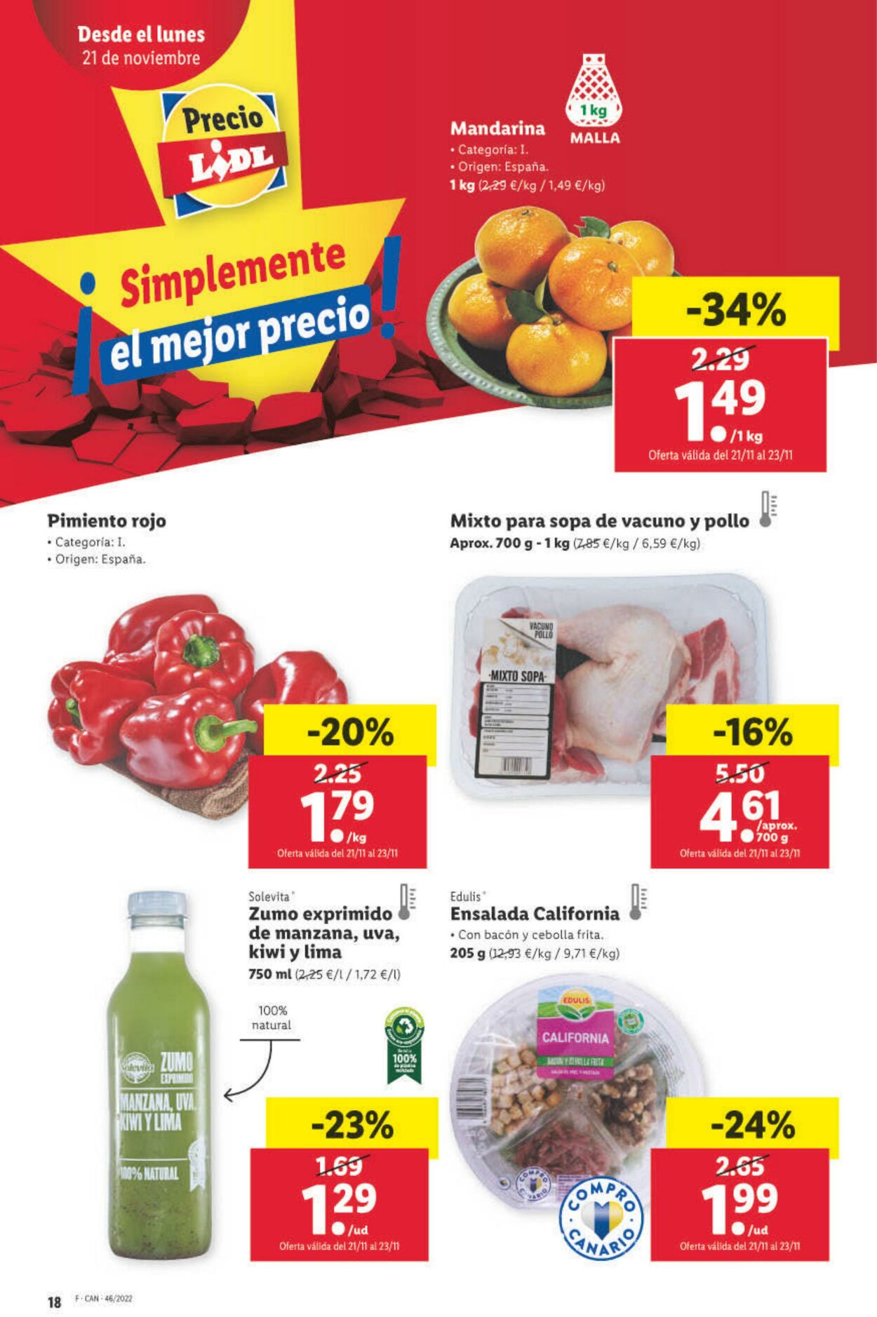 Folleto Lidl 17.11.2022 - 23.11.2022