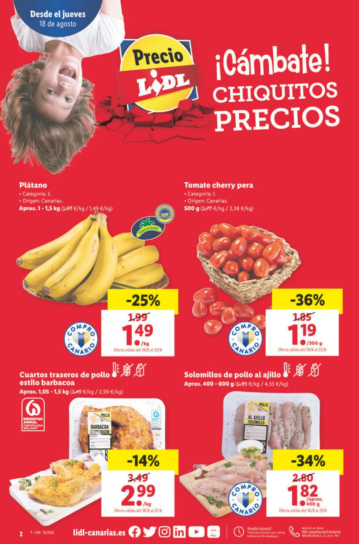 Folleto Lidl 18.08.2022 - 24.08.2022