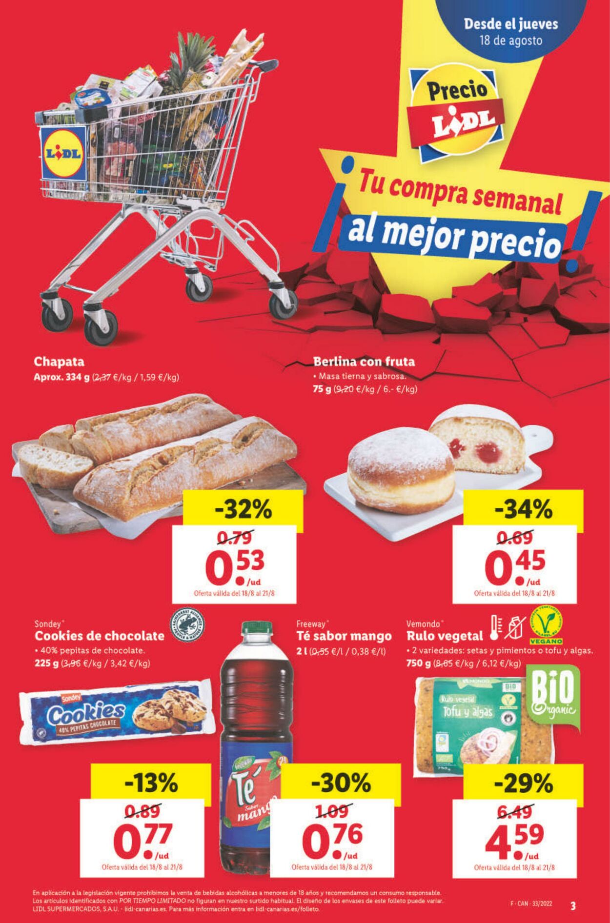 Folleto Lidl 18.08.2022 - 24.08.2022